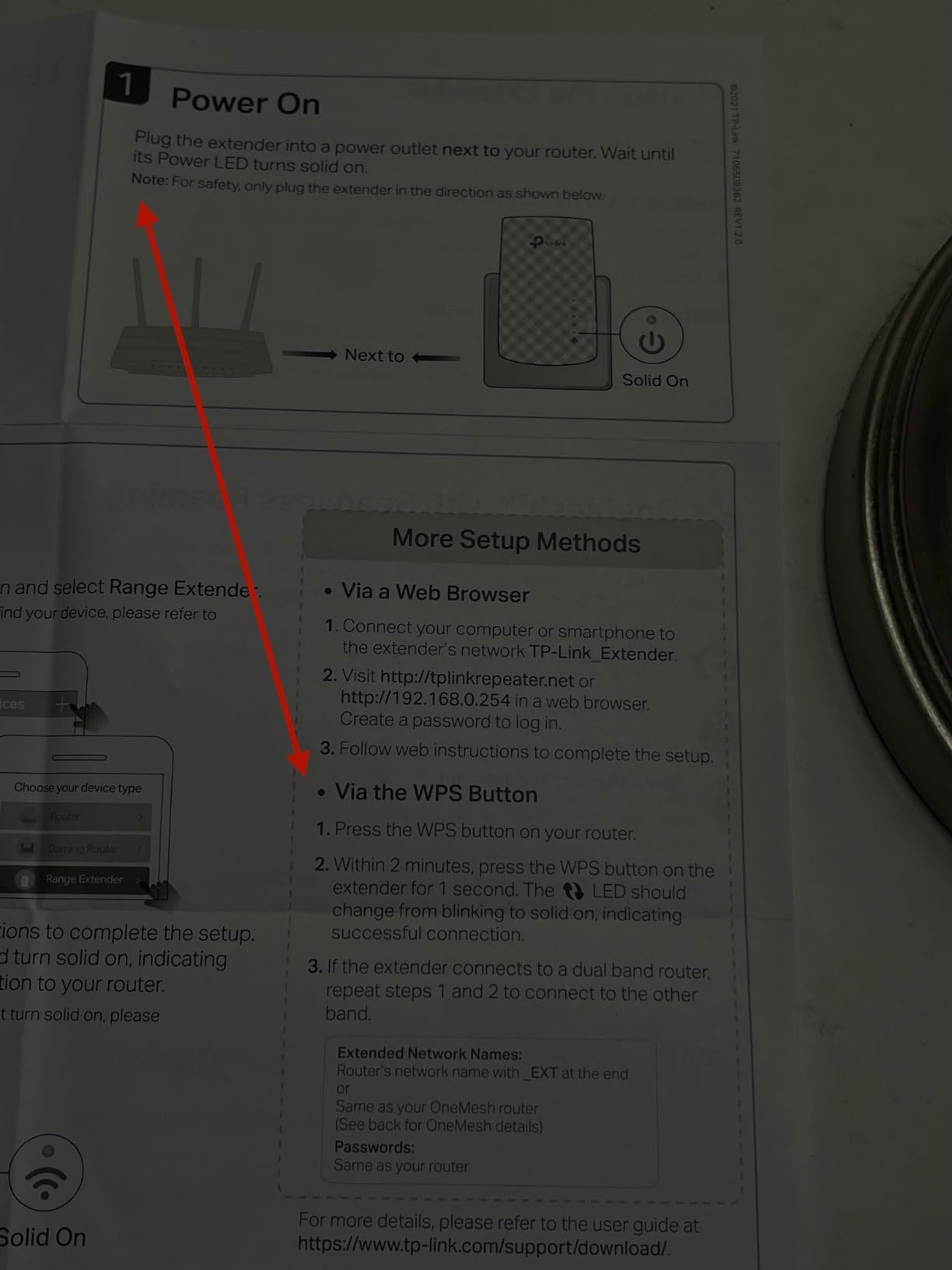 TP-Link WiFi Extender RE220 customer photo 1