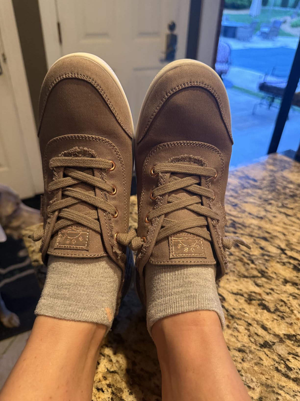 Skechers Women's Bobs B Cute Sneaker - Memory Foam, Flexible Outsole, Lightweight Vegan Shoes customer photo 1