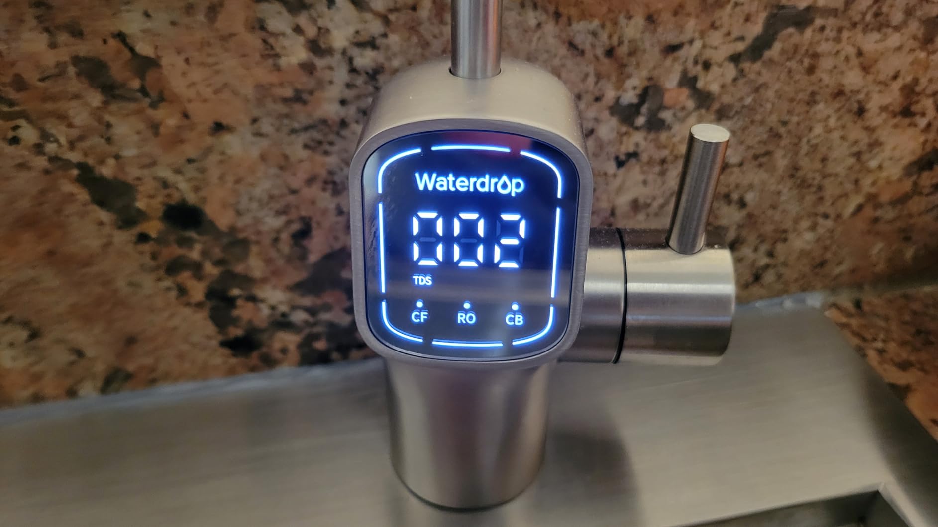 Waterdrop G3P600 Reverse Osmosis System, 8 Stage Tankless Reverse Osmosis Water Filter, NSF/ANSI 42 & 53 & 58 & 372 Certified customer photo 1