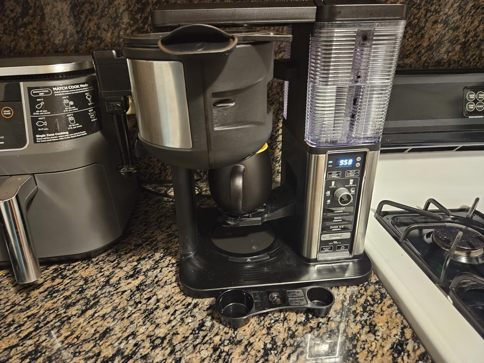 Ninja Specialty Coffee Maker, Hot & Iced Coffee, 6 Brew Styles, 8 Sizes, Small Cup to Travel Mug, 10-Cup Carafe, Fold-Away Frother, Permanent Filter, Removable Reservoir, Black, CM401 customer photo 1