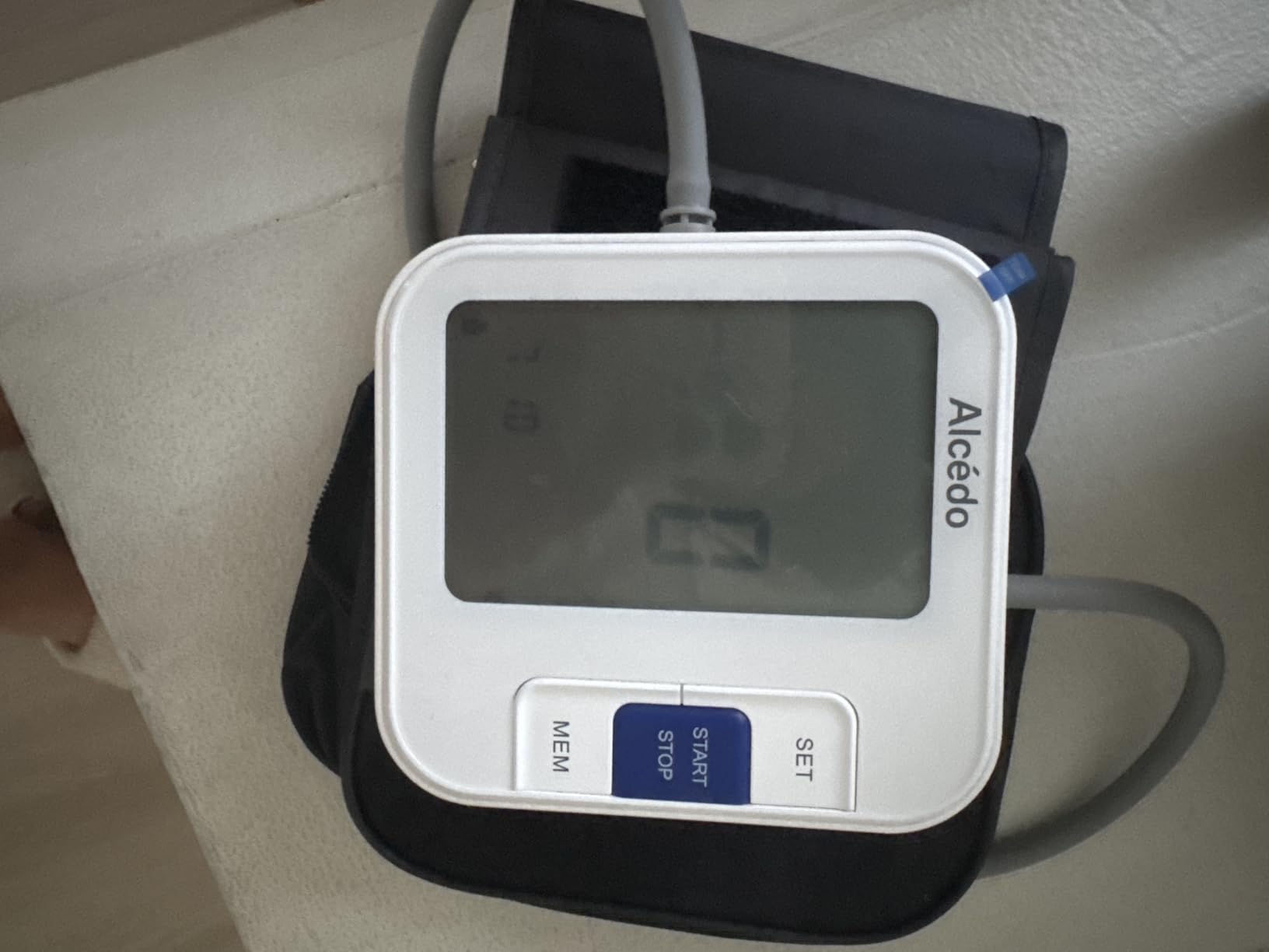 Alcedo Blood Pressure Monitor for Home Use, Automatic Digital BP Machine with Large Cuff for Upper Arm, LCD Screen, 2x120 Memory, Talking Function customer photo 1