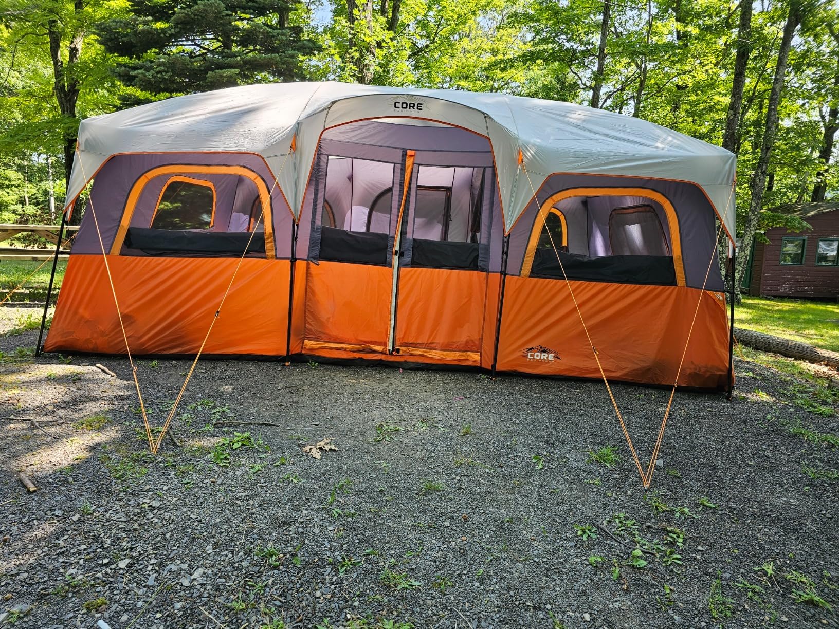 CORE Tent for Family Camping | 10 Person / 11 Person / 12 Person Large Multi Room Cabin Tents for Car Camping & Outdoor Adventures customer photo 2