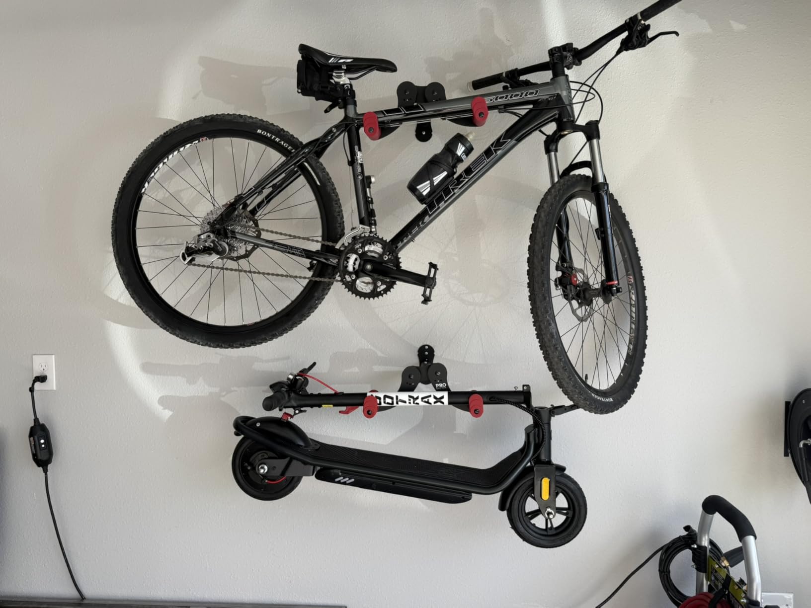 PRO BIKE TOOL Bike Wall Mount - Horizontal Indoor Bike Rack for 1 Bicycle - Bike Rack for Garage - Safe and Secure Bike Hook for Road, Mountain or Hybrid Bikes - Bike Hanger, Bicycle Storage customer photo 1