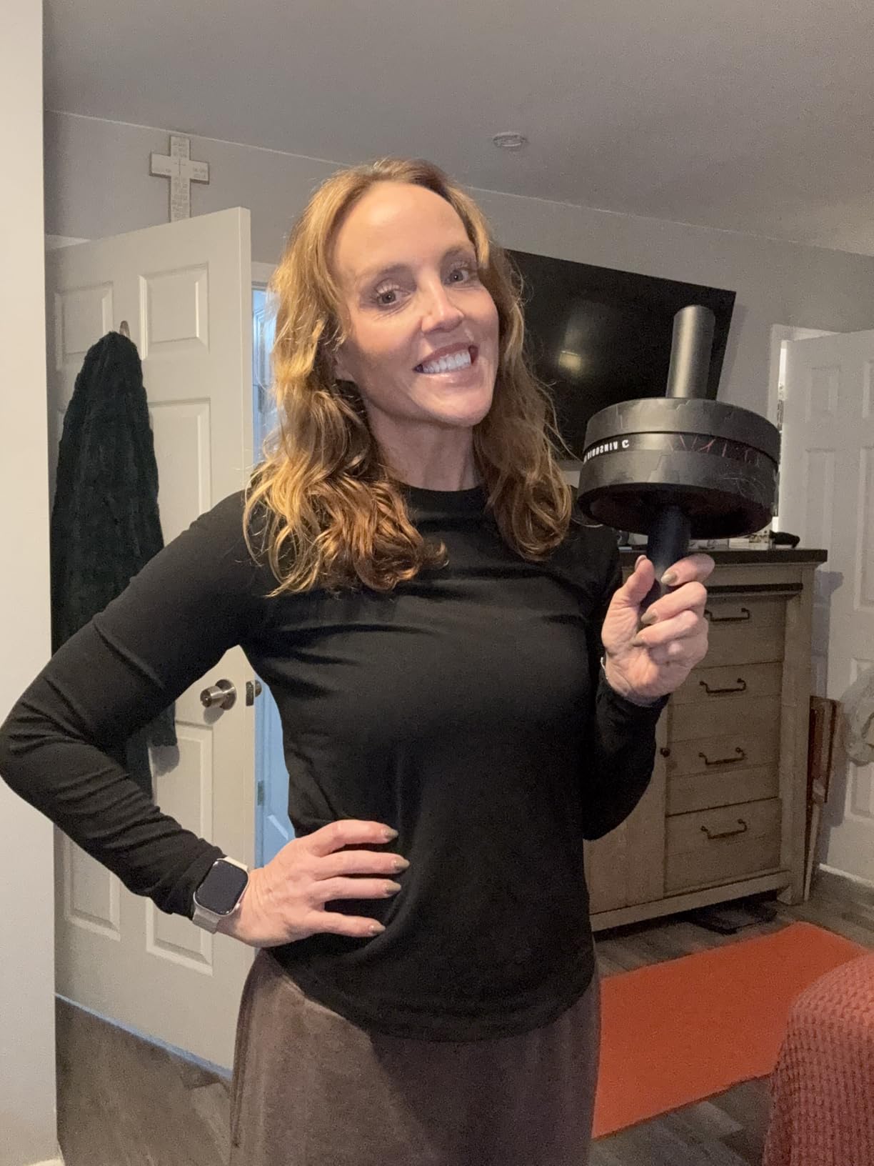 VINSGUIR Ab Roller Wheel, Abs & Core Workout Equipment for Home Gym with Knee Pad Accessories, Abdominal Wheel for Full-body Strength Training customer photo 1