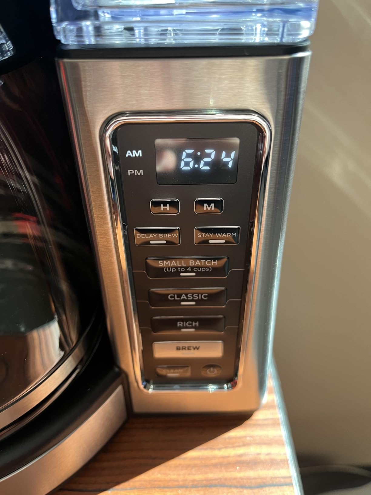 Ninja 12-Cup Programmable Coffee Brewer, 2 Brew Styles, Adjustable Warm Plate, 60oz Water Reservoir, Delay Brew - Black/Stainless Steel customer photo 1