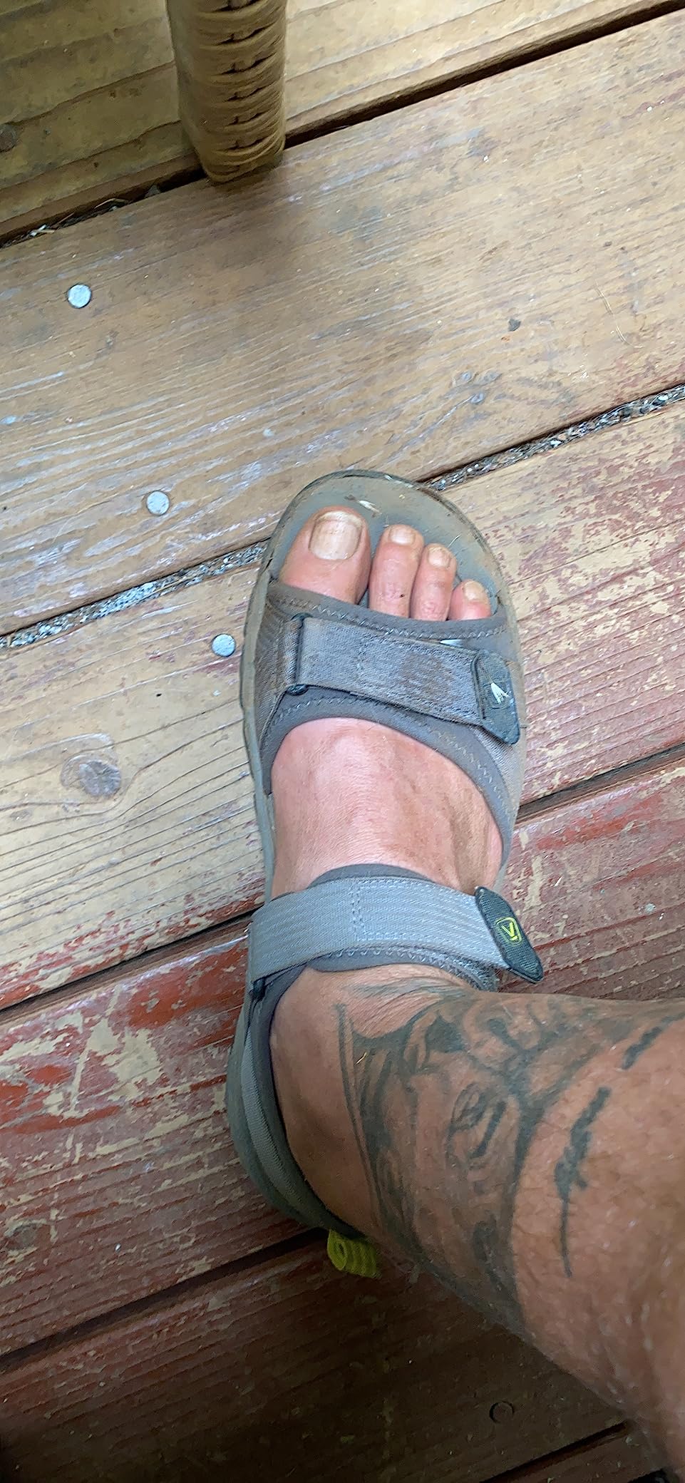 KEEN Men's Targhee 3 Open Toe H2 customer photo 2