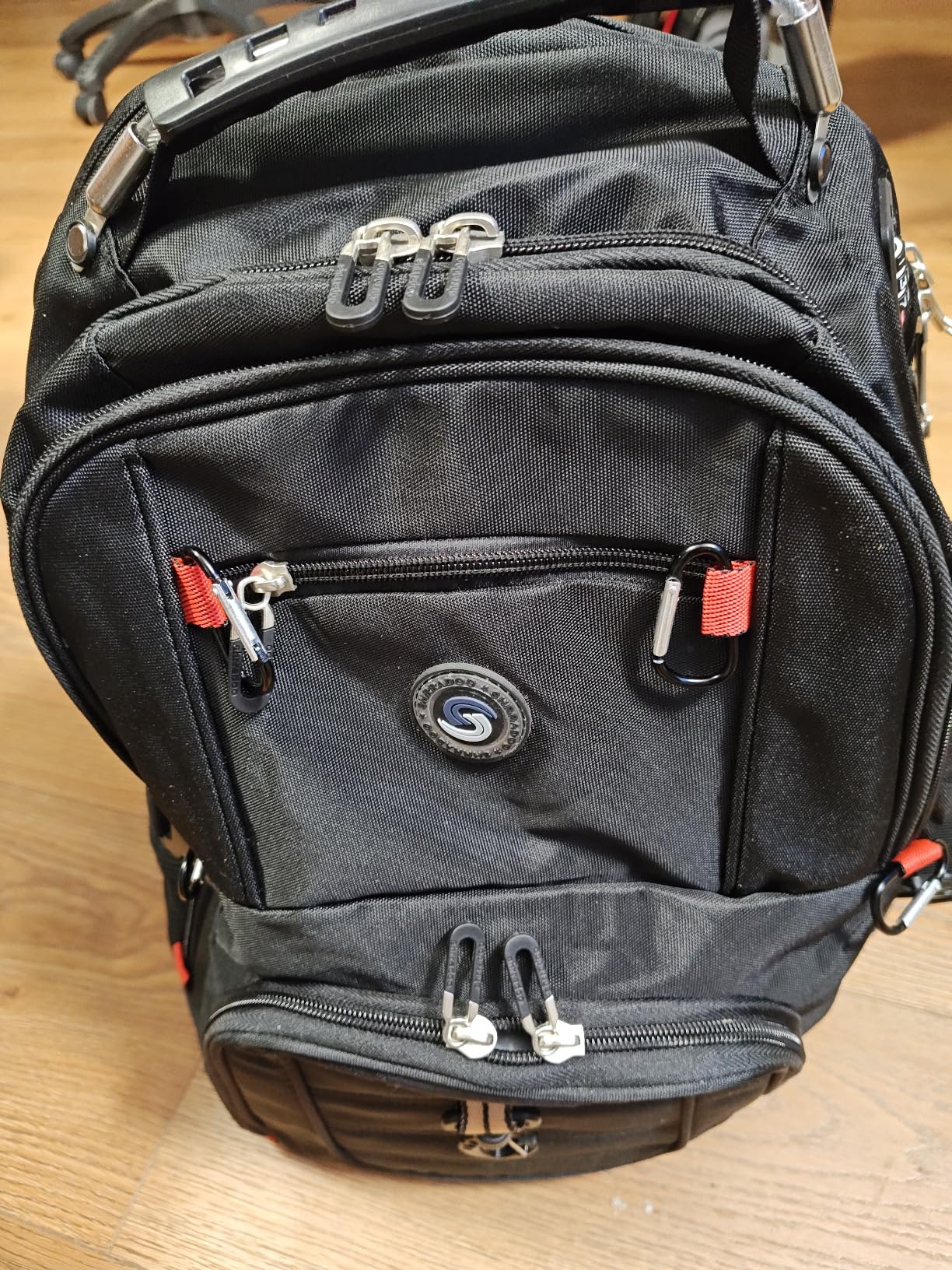 SHRRADOO Extra Large 50L Travel Laptop Backpack with combination lock, College High School Backpack Airline Approved Business Work Bag Fits 17 Inch Computer for Men Women customer photo 2