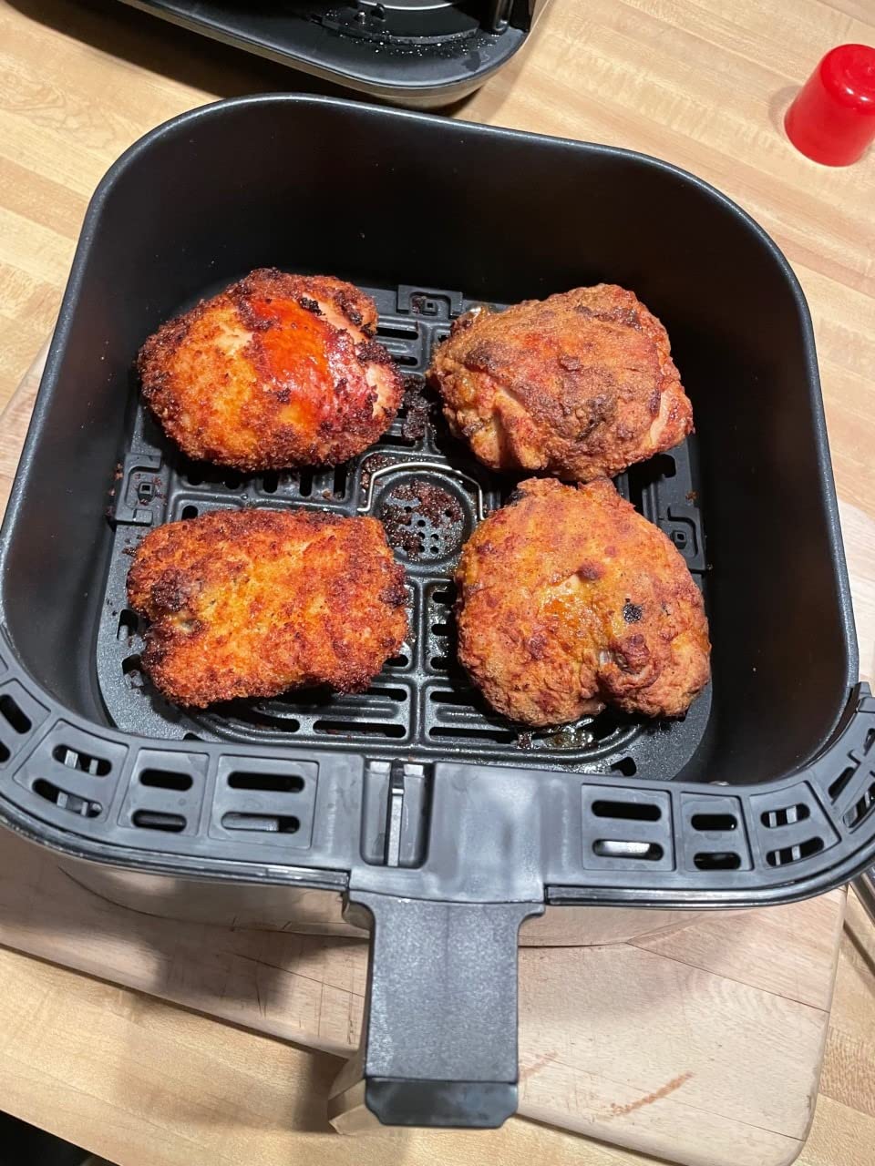 Instant Pot 10QT Air Fryer, 7-in-1 Functions with EvenCrisp Technology that Crisps, Broils, Bakes, Roasts, Dehydrates, Reheats and Rotisseries, Includes over 100 In-App Recipes, Stainless Steel customer photo 2