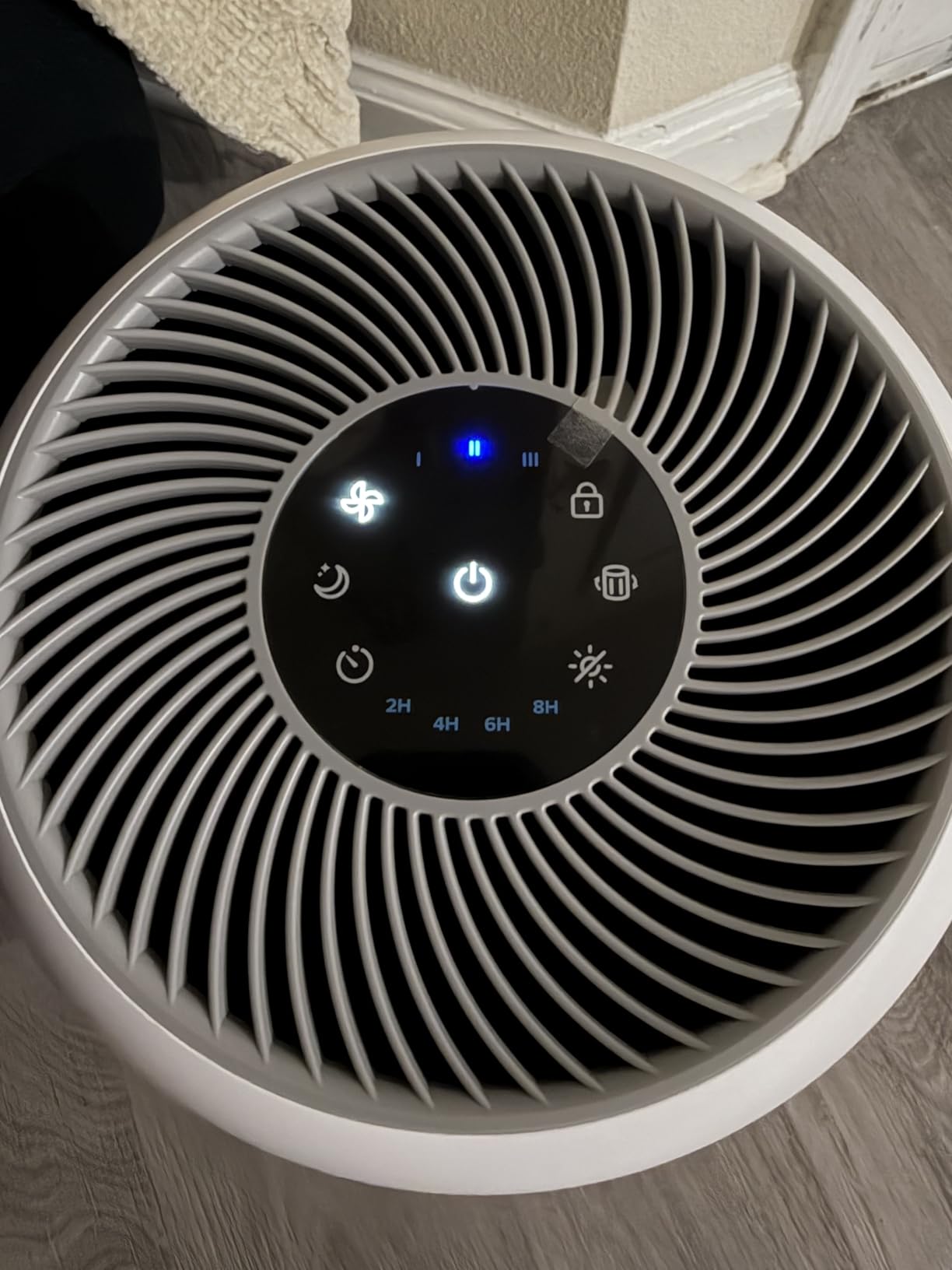 LEVOIT Air Purifier for Home Allergens Pet Hair in Bedroom, Covers Up to 1073 ft², 3-in-1 Filter with HEPA Sleep Mode, Core300-P customer photo 1