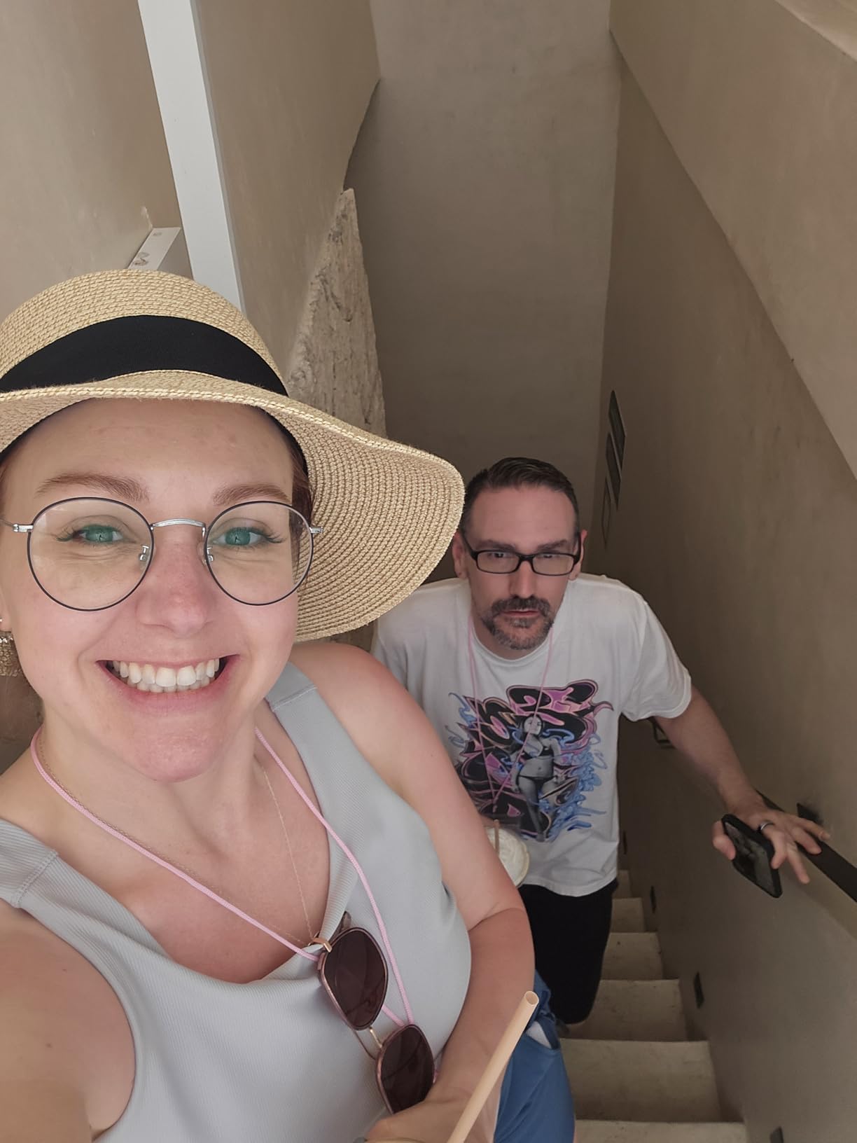 Womens Beach Sun Straw Hat UV UPF 80+ Travel Foldable Brim Summer UV Hat customer photo 2