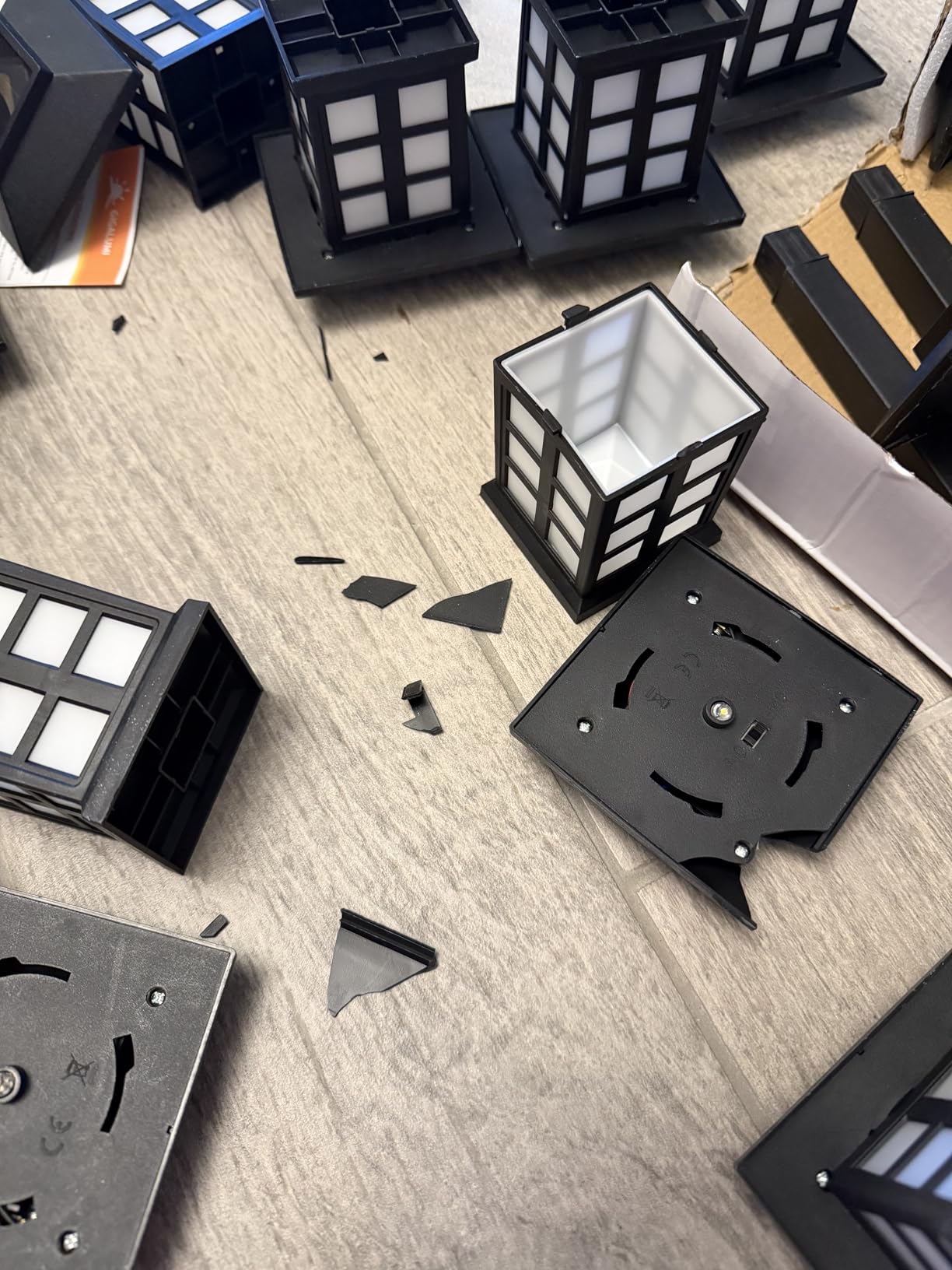 GIGALUMI Solar Outdoor Lights,12 Pack LED Solar Lights Outdoor Waterproof, Solar Walkway Lights Maintain 10 Hours of Lighting for Your Garden, Landscape, Path, Yard, Patio, Driveway customer photo 2