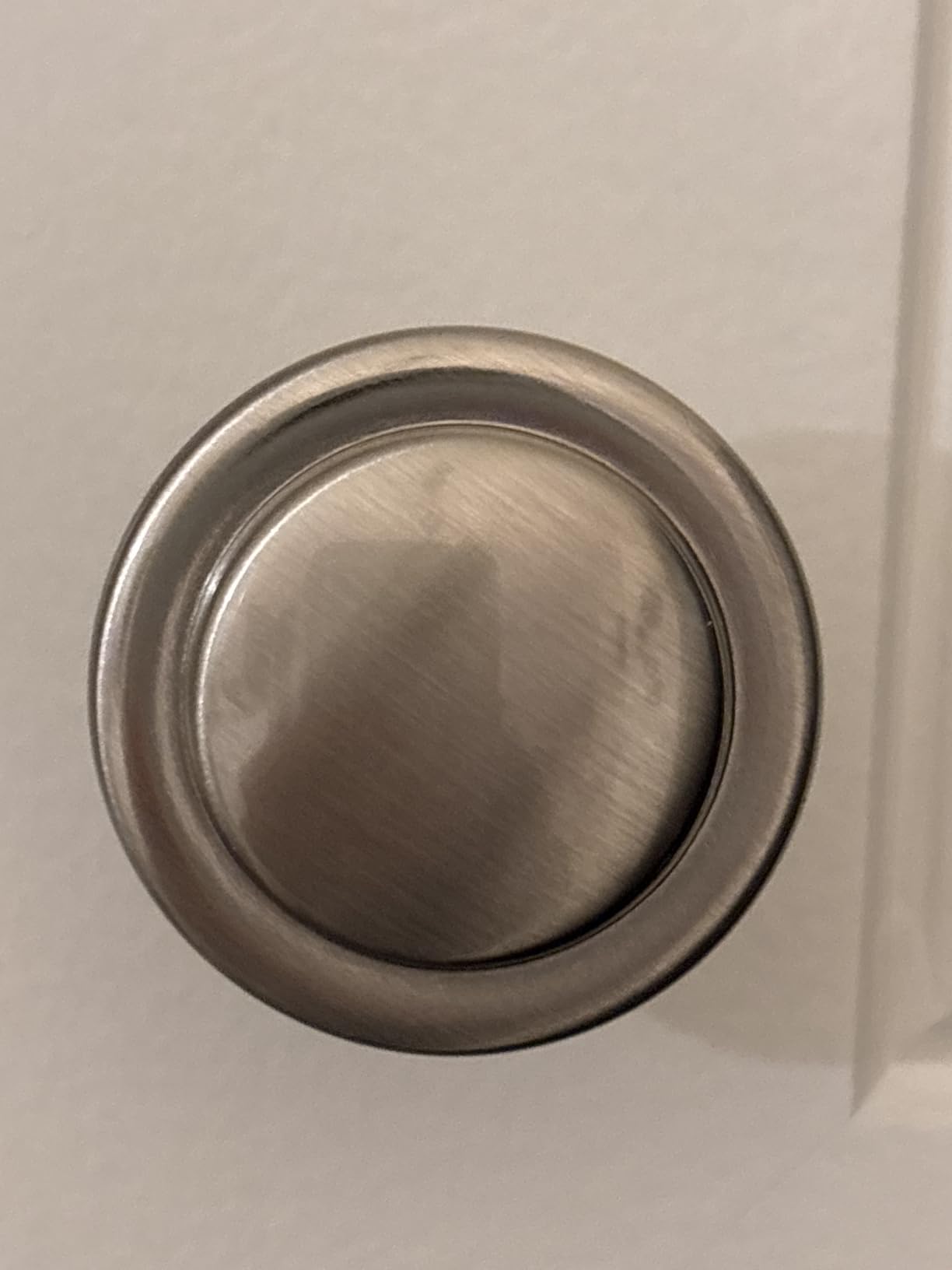 Ravinte 30 Pack 1-1/4 inch Matte Black Zinc Euro-Style Cabinet Knobs, Drawer Pulls & Door Handles customer photo 2