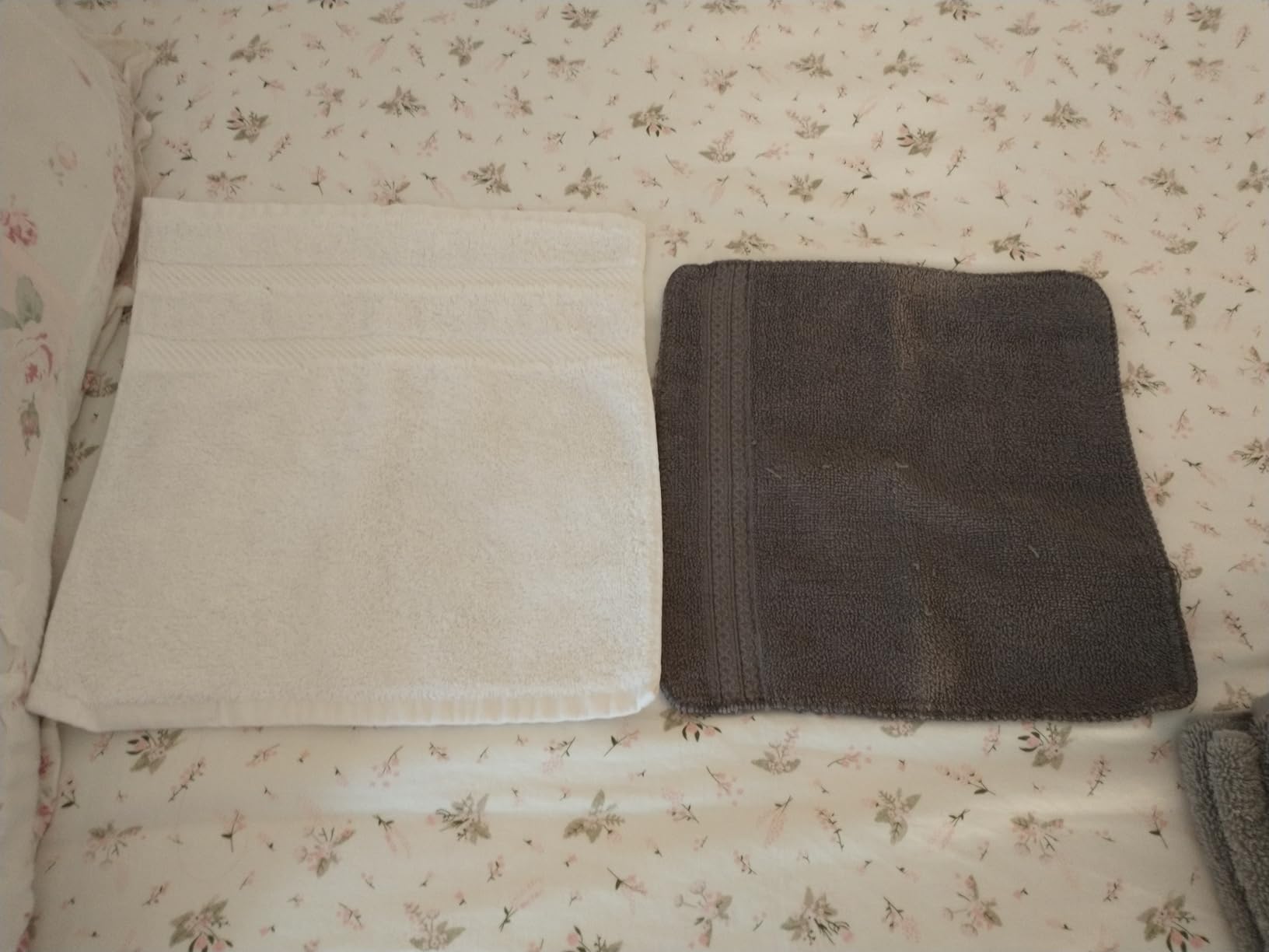 American Soft Linen Luxury 6 Piece Towel Set, 2 Bath Towels 2 Hand Towels 2 Washcloths, 600 GSM 100% Cotton Turkish Towels for Bathroom, Light Grey Towel Sets customer photo 2