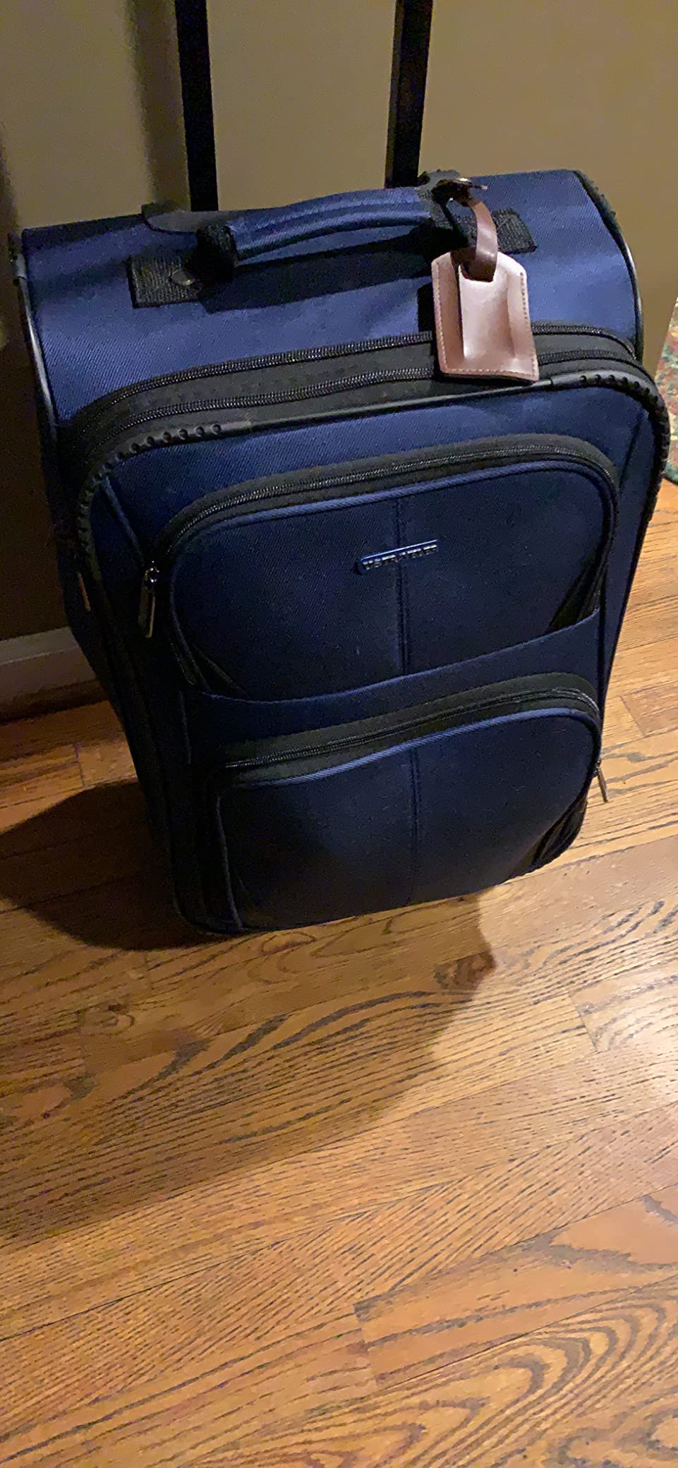 U.S. Traveler Aviron Bay Expandable Softside Luggage with Spinner Wheels, Teal, 30-Inch, US08125E31 customer photo 1