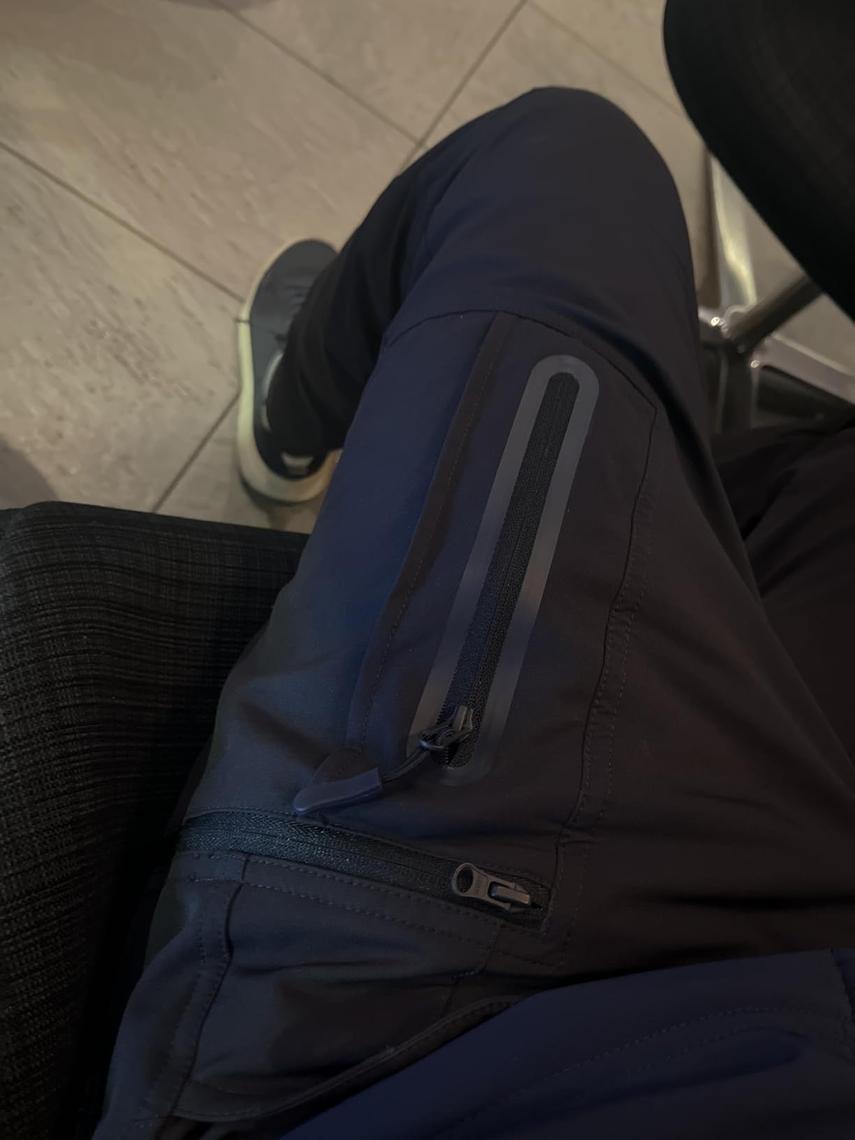 TACVASEN Men's Lightweight Hiking Tactical Pants Waterproof Quick Dry Cargo Work Rain Outdoor Pants 8 Pockets customer photo 1