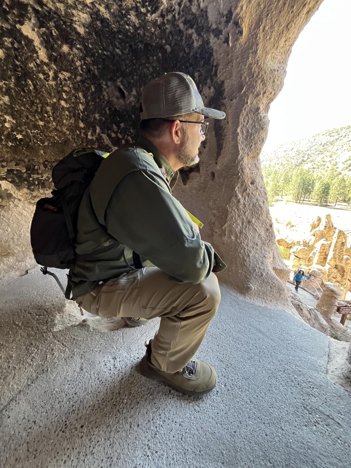 TACVASEN Men's Lightweight Hiking Tactical Pants Waterproof Quick Dry Cargo Work Rain Outdoor Pants 8 Pockets customer photo 2