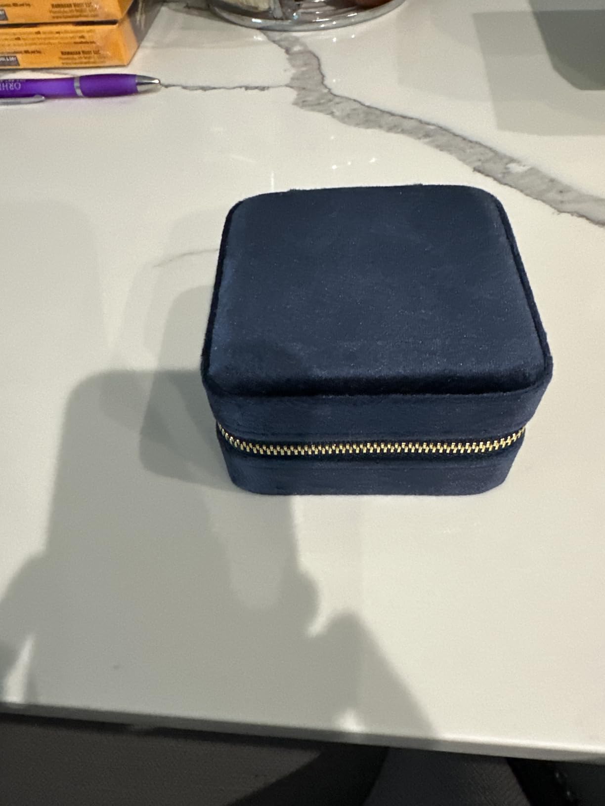 Benevolence LA Plush Velvet Jewelry Box | Travel Jewelry Case Organizer with Mirror | Featured in Oprah's Favorite Things | Gifts For Her (Emerald) customer photo 1