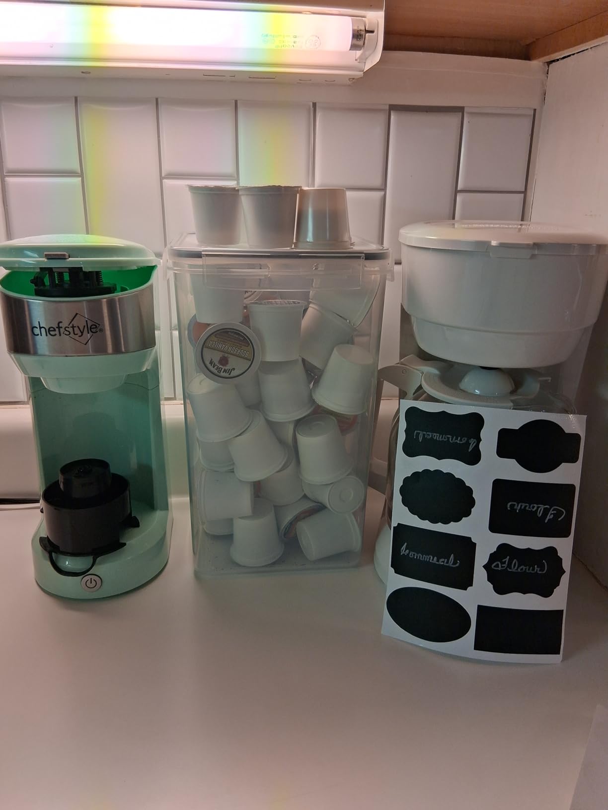 Vtopmart 4 PCS Large Food Storage Containers 5.2L / 175oz, BPA Free Plastic Airtight Canisters customer photo 2