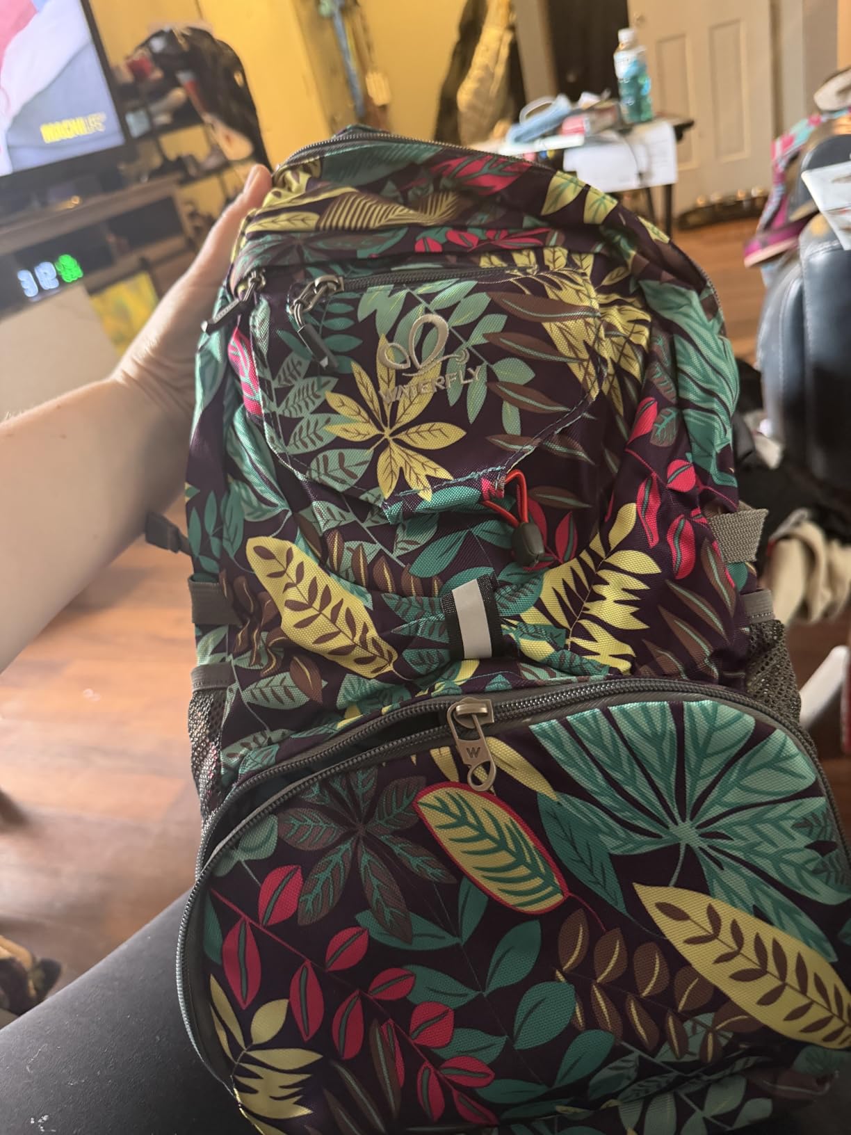 WATERFLY Small Lightweight Packable Backpack: 20l Ultra Light Foldable Travel Hiking Camping Daypack Day Pack for Man Woman customer photo 1