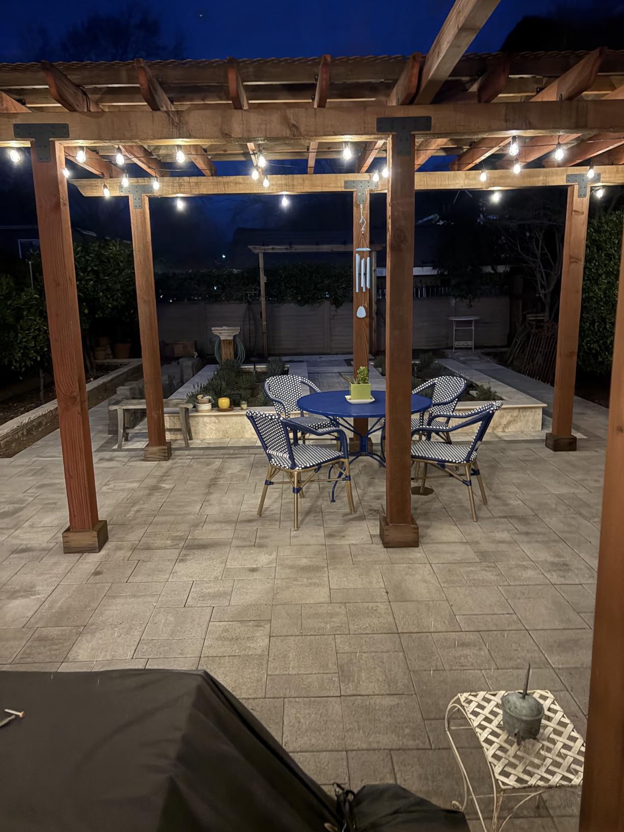 Svater Outdoor String Lights Led 105FT, Commercial Grade Patio Light with 1W Dimmable S14 Shatterproof Bulbs, ETL Listed Heavy-Duty Outside Waterproof Cafe Bistro Market Lighting Warm White customer photo 2