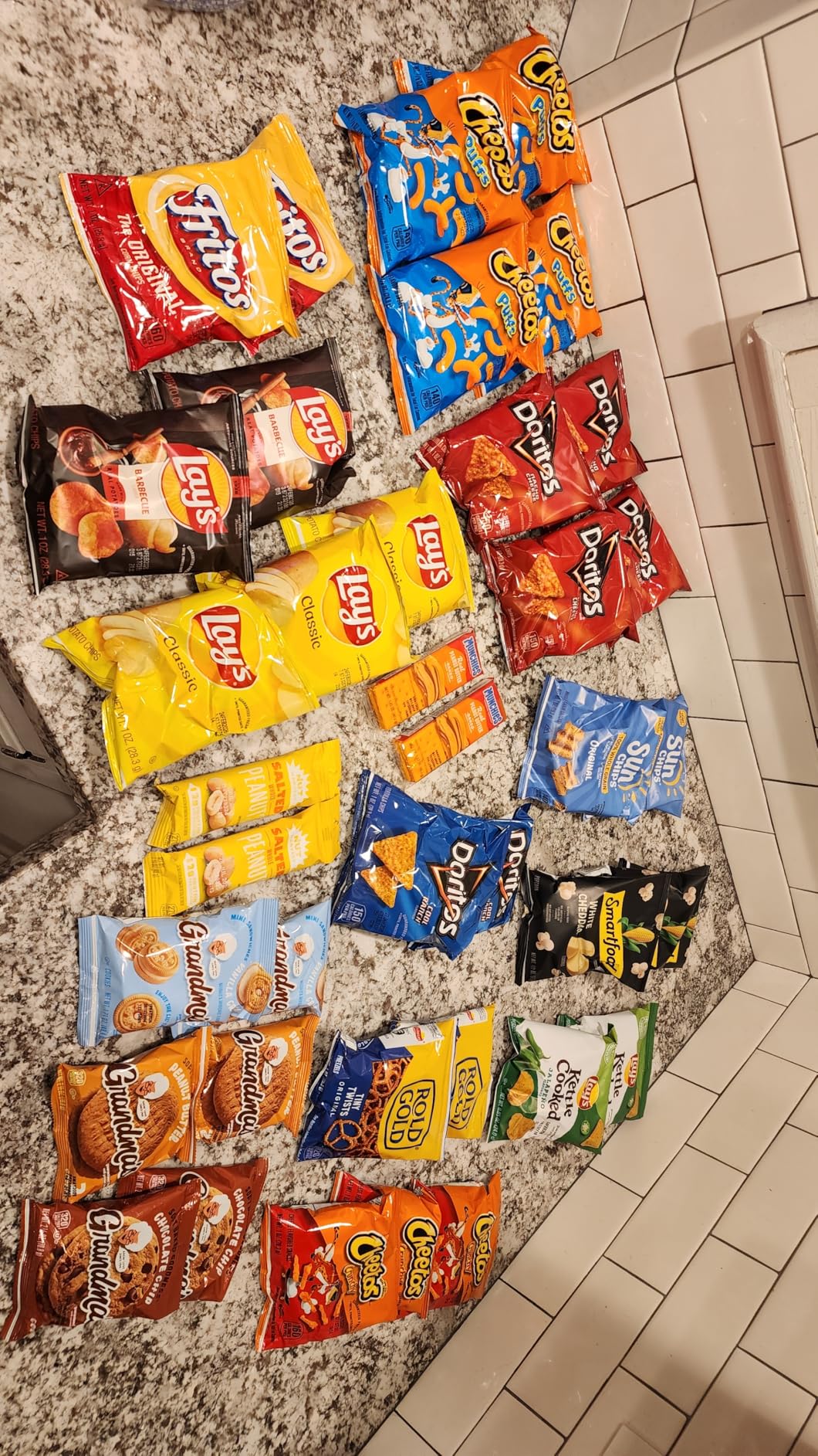 Frito-Lay Ultimate Classic Snacks Package, Variety Assortment of Chips, Cookies, Crackers, & Nuts, 0.56 ounces, (Pack of 40) (Packaging May Vary) customer photo 2