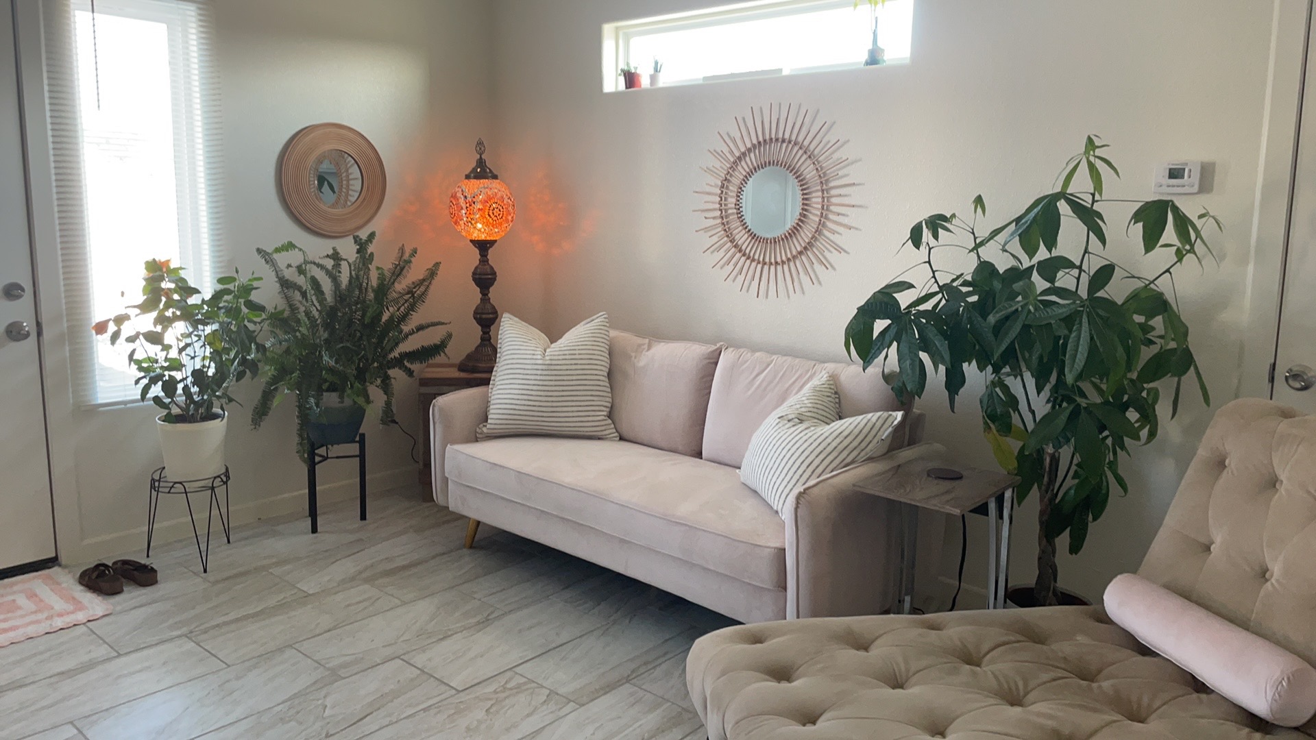 Modway Revive Performance Velvet Sofa, Mid-Century Modern Couch for Living Room customer photo 1