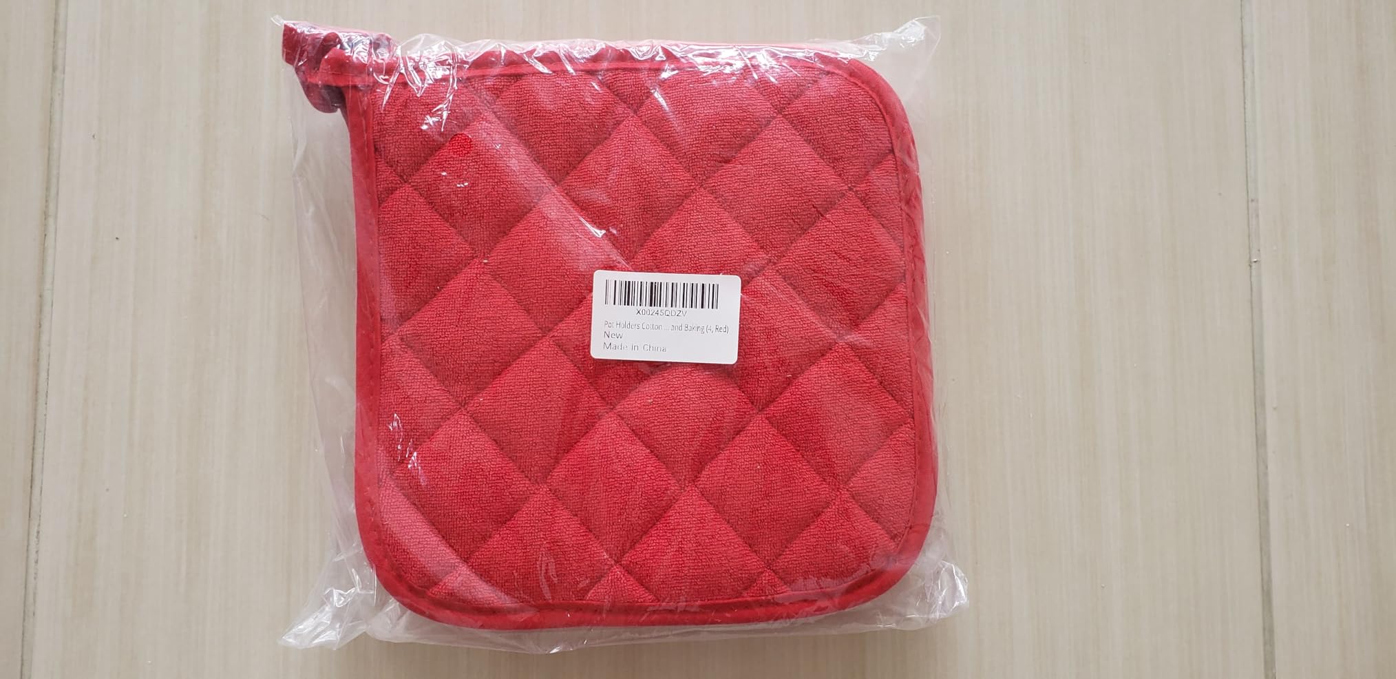 Joyhalo 4 Pack Pot Holders for Kitchen Clearance, Hot Pads for Kitchen, Countertops, Oven Pot Holders Bulk, Grey customer photo 1