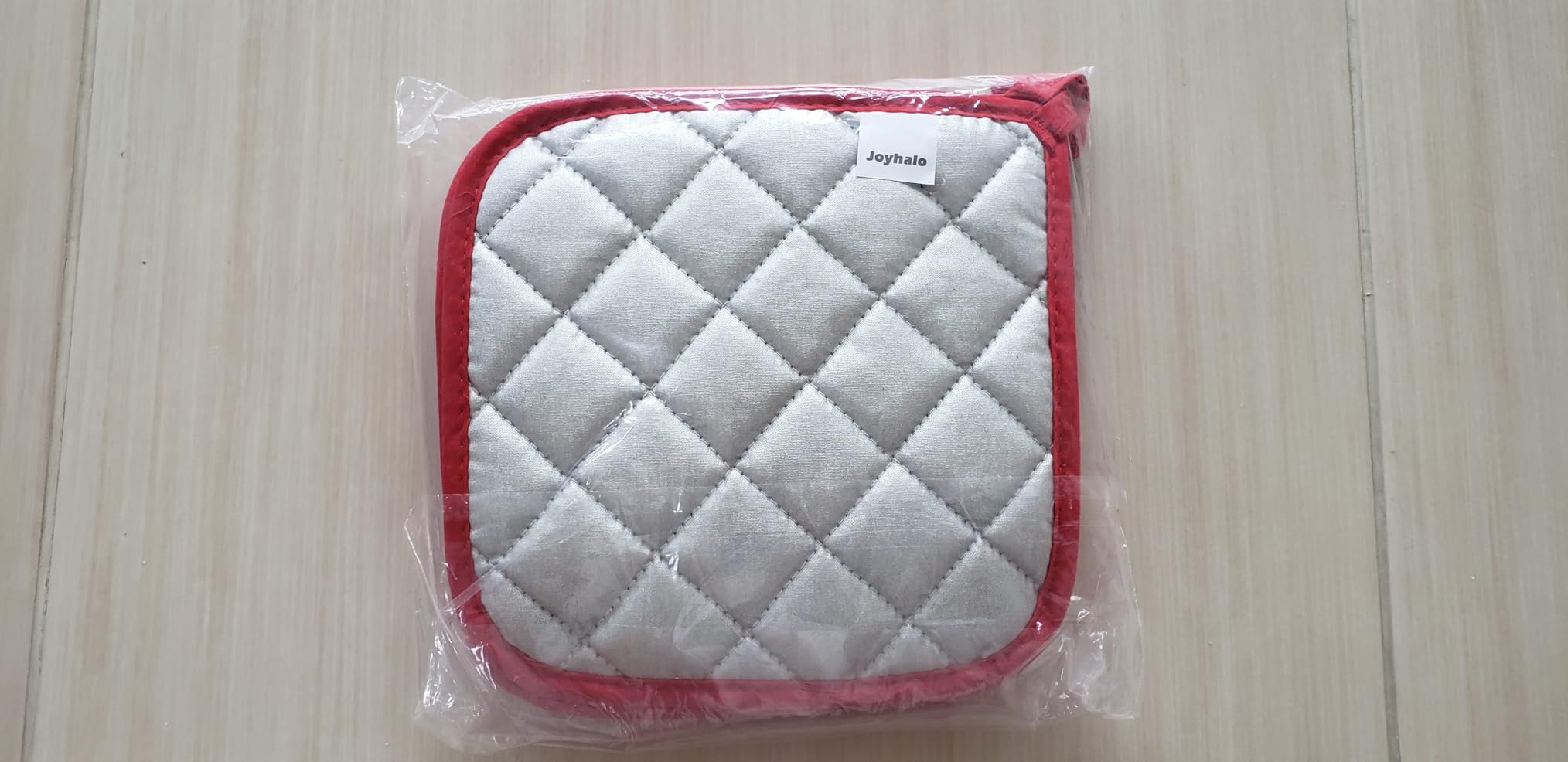 Joyhalo 4 Pack Pot Holders for Kitchen Clearance, Hot Pads for Kitchen, Countertops, Oven Pot Holders Bulk, Grey customer photo 2