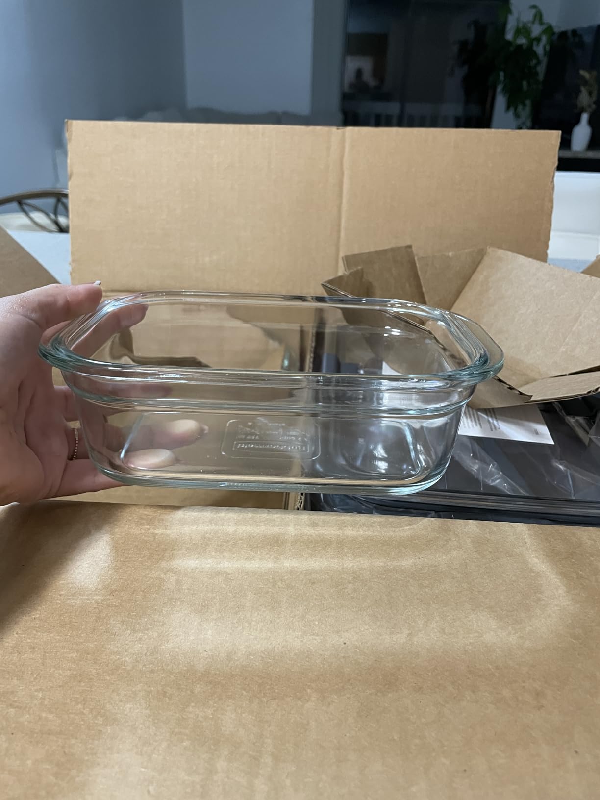 Rubbermaid Brilliance Glass Food Storage Containers, 3.2 Cup, Set of 4, BPA-Free, Leak-Proof, Clear customer photo 2