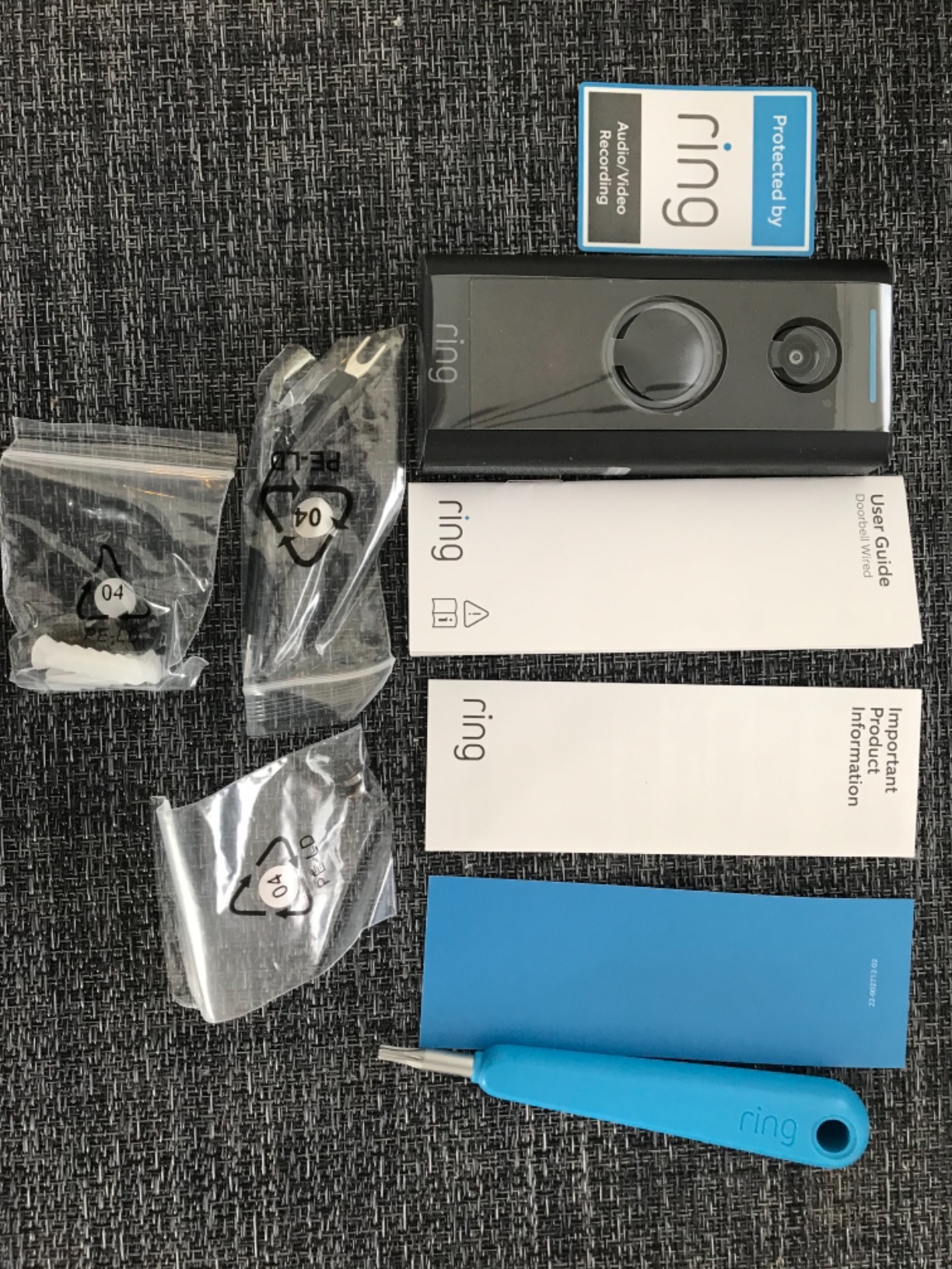 Ring Video Wired Doorbell - HD Video, Advanced Motion Detection, Two-Way Talk (Wiring Required) customer photo 2