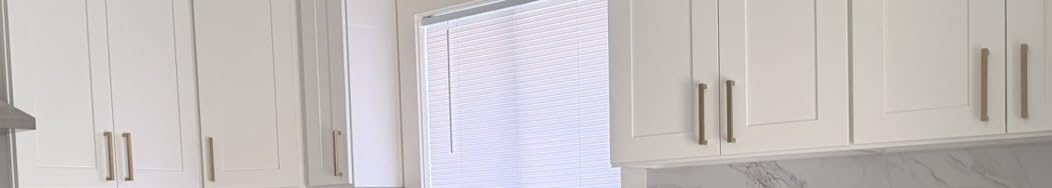 homdiy 30 Pack 5 Inch Gold Kitchen Cabinet Handles Gold Handles for Cabinets Brushed Brass Cabinet Pulls Square Hardware customer photo 1