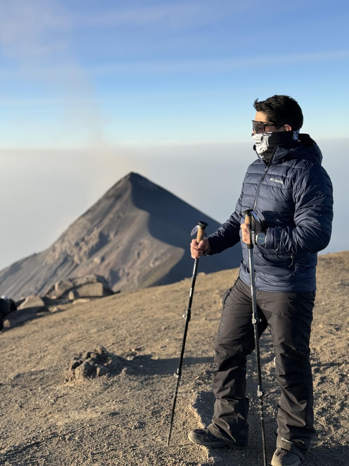 KINGGEAR Nordic Walking Stick Trekking Poles customer photo 1
