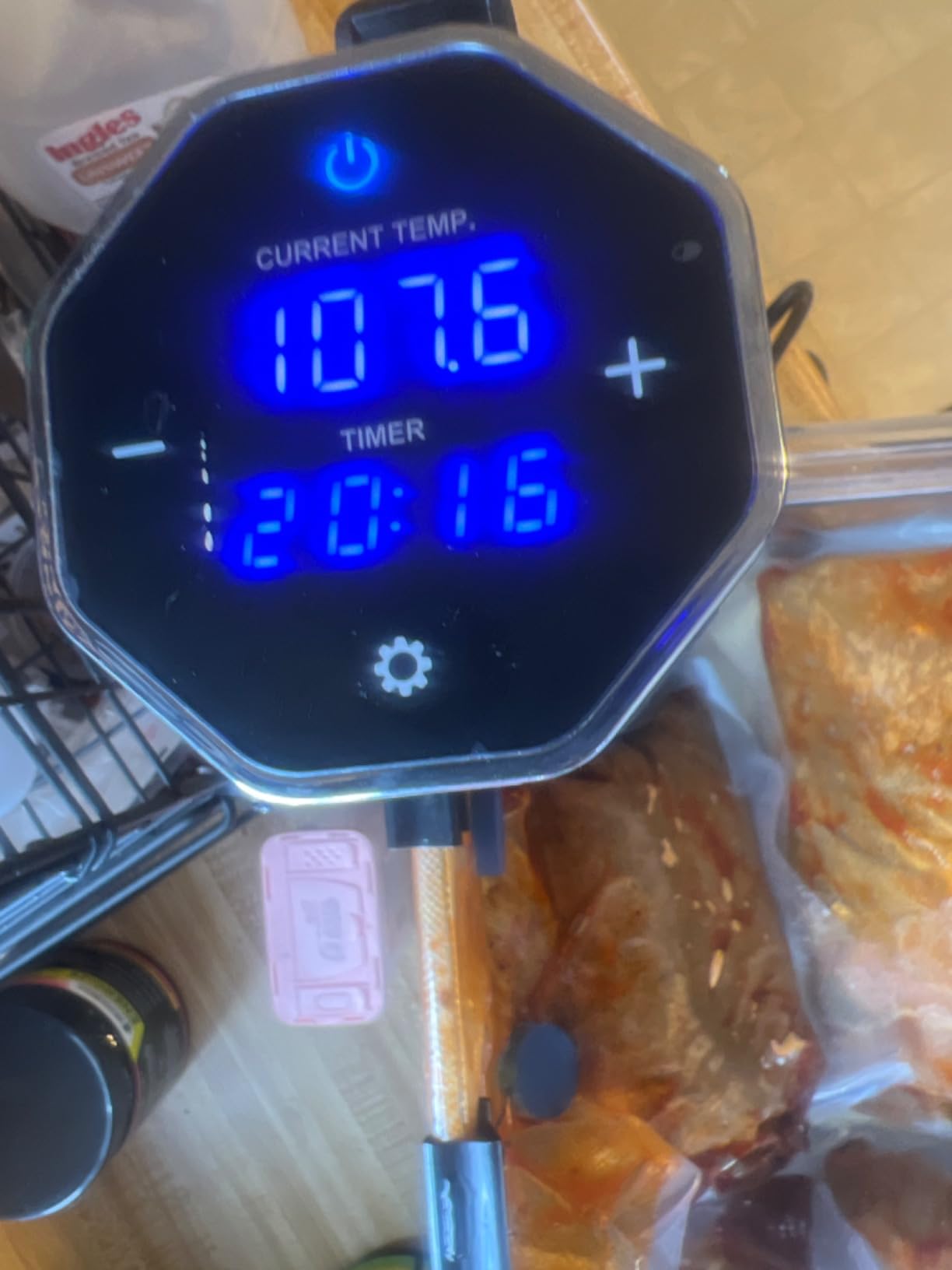 Yedi Infinity Sous Vide Cooker, Powered by Octcision Technology, Deluxe Accessory Kit, Recipes, 1000 Watts customer photo 1