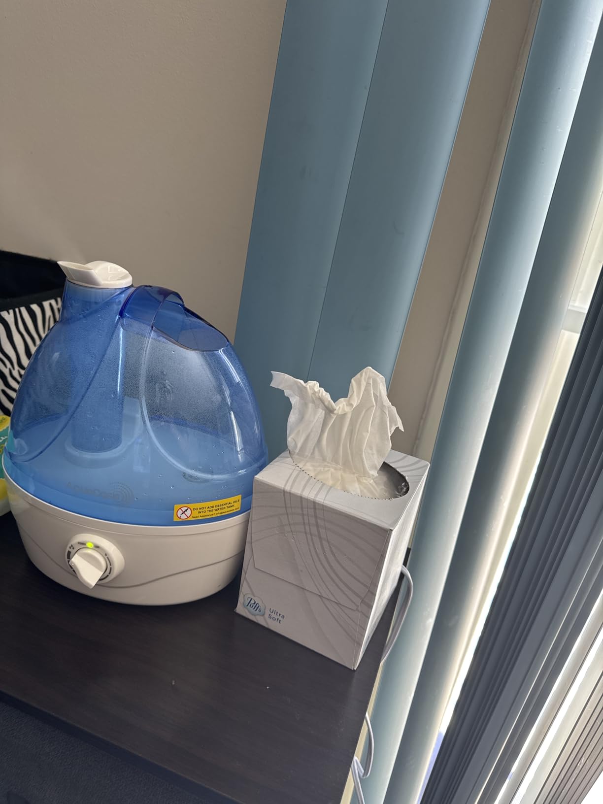 AquaOasis Cool Mist Humidifier (2.2L Water Tank) Quiet Ultrasonic Humidifiers for Bedroom & Large room - Adjustable 360 Rotation Nozzle, Auto-Shut Off, Humidifiers for Babies Nursery & Whole House customer photo 1