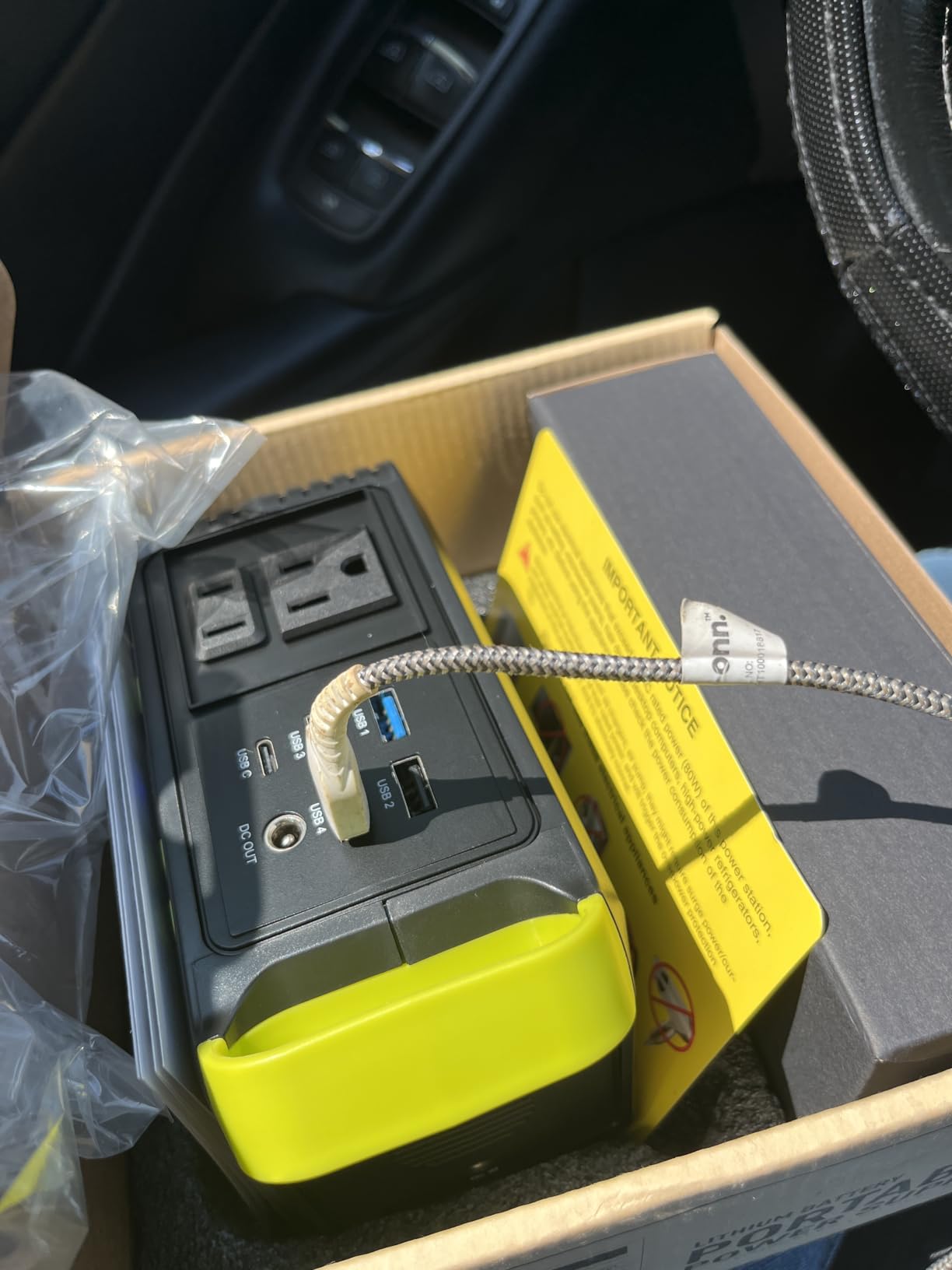 MARBERO Portable Power Station 88Wh Camping Lithium Battery Solar Generator Fast Charging customer photo 2