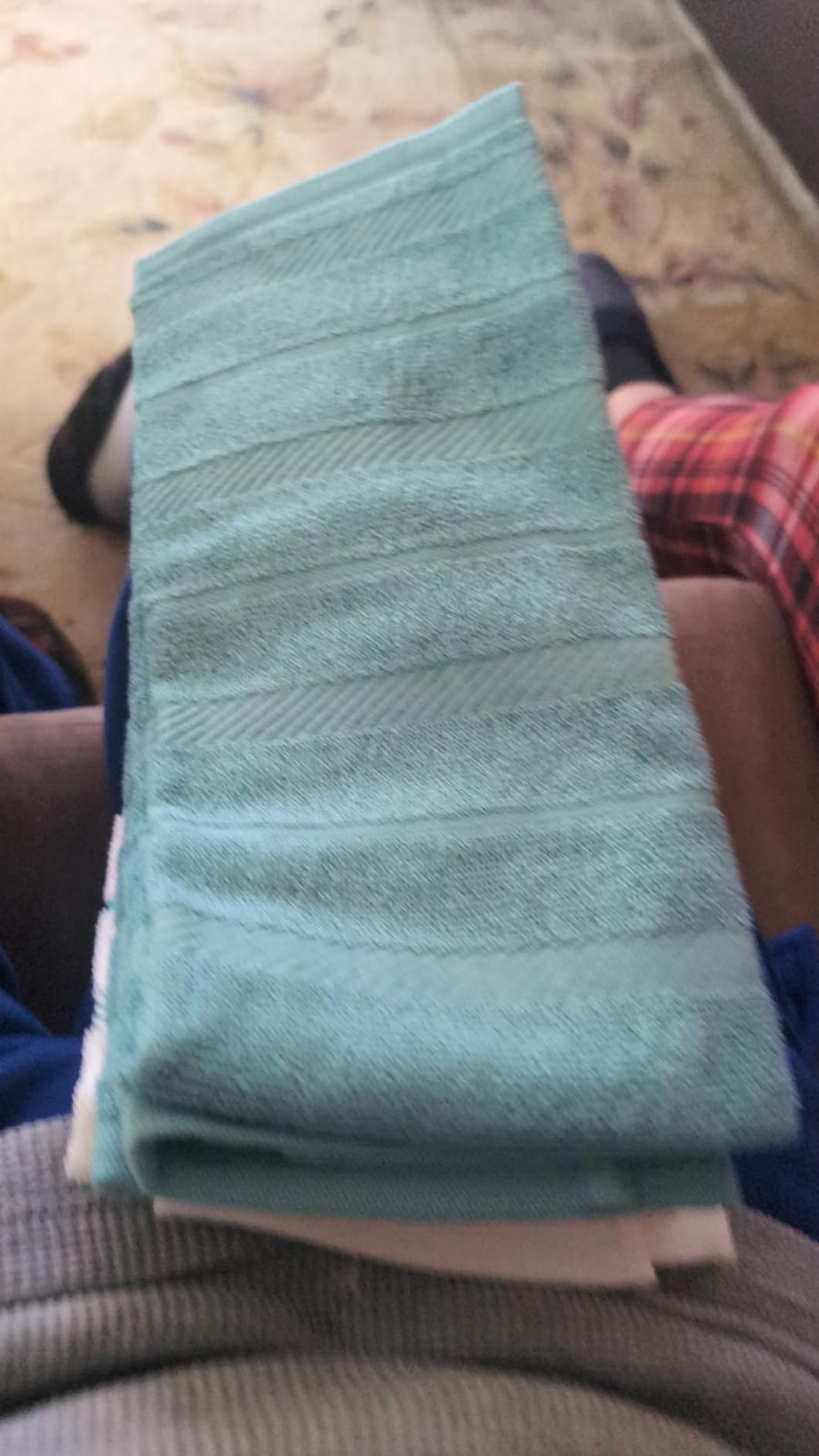 KitchenAid Albany Kitchen Towel 4-Pack Set, Milkshake Tan/White, 16x26 customer photo 2