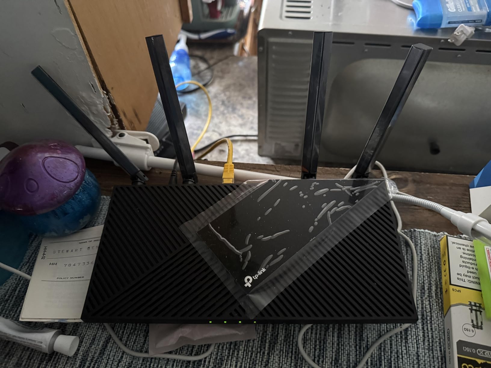 TP-Link AC1200 Gigabit WiFi Router (Archer A6) - Dual Band MU-MIMO Wireless Internet Router, 4 x Antennas, OneMesh and AP Mode, Long Range Coverage customer photo 1