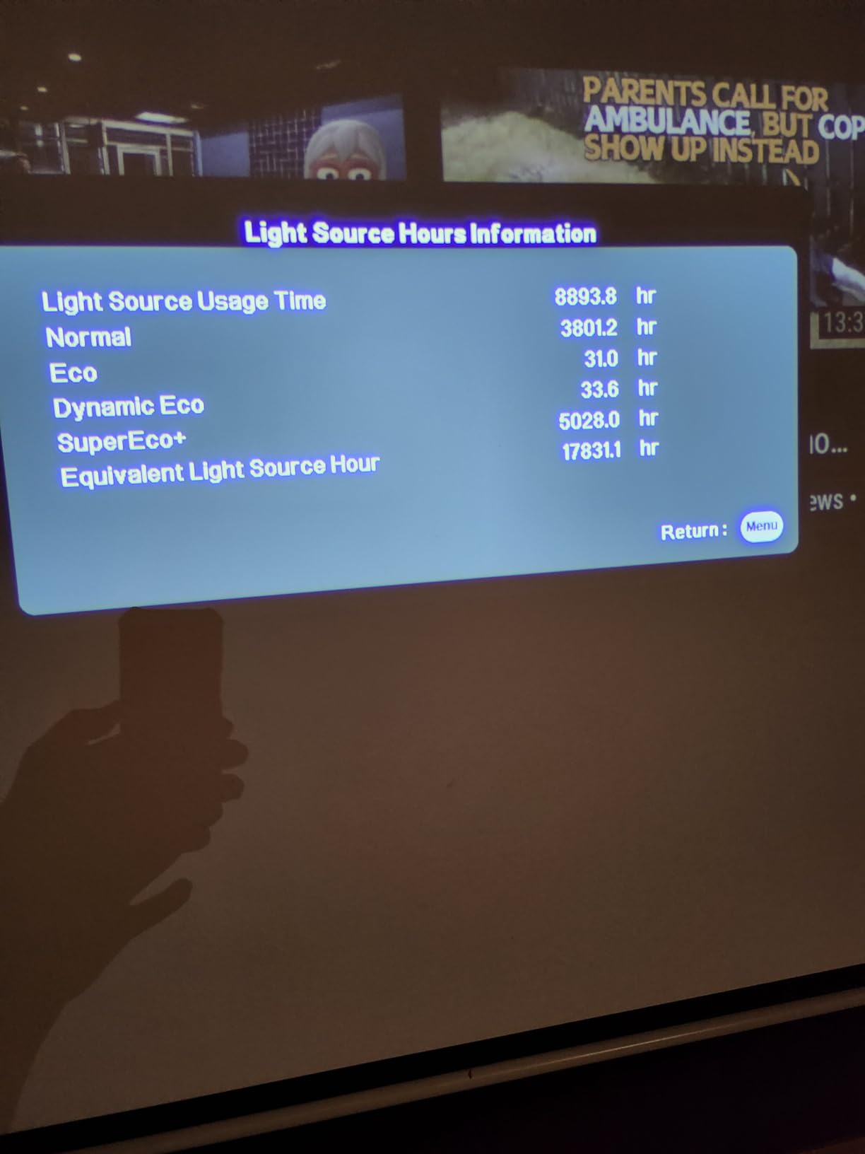 ViewSonic PX701-4K 3200 Lumens 4K Projector, 240Hz and HDR Support for Smooth Home Entertainment, 1.1x Optical Zoom, Auto V-Keystone, H/V Keystone, Dual HDMI Inputs customer photo 1