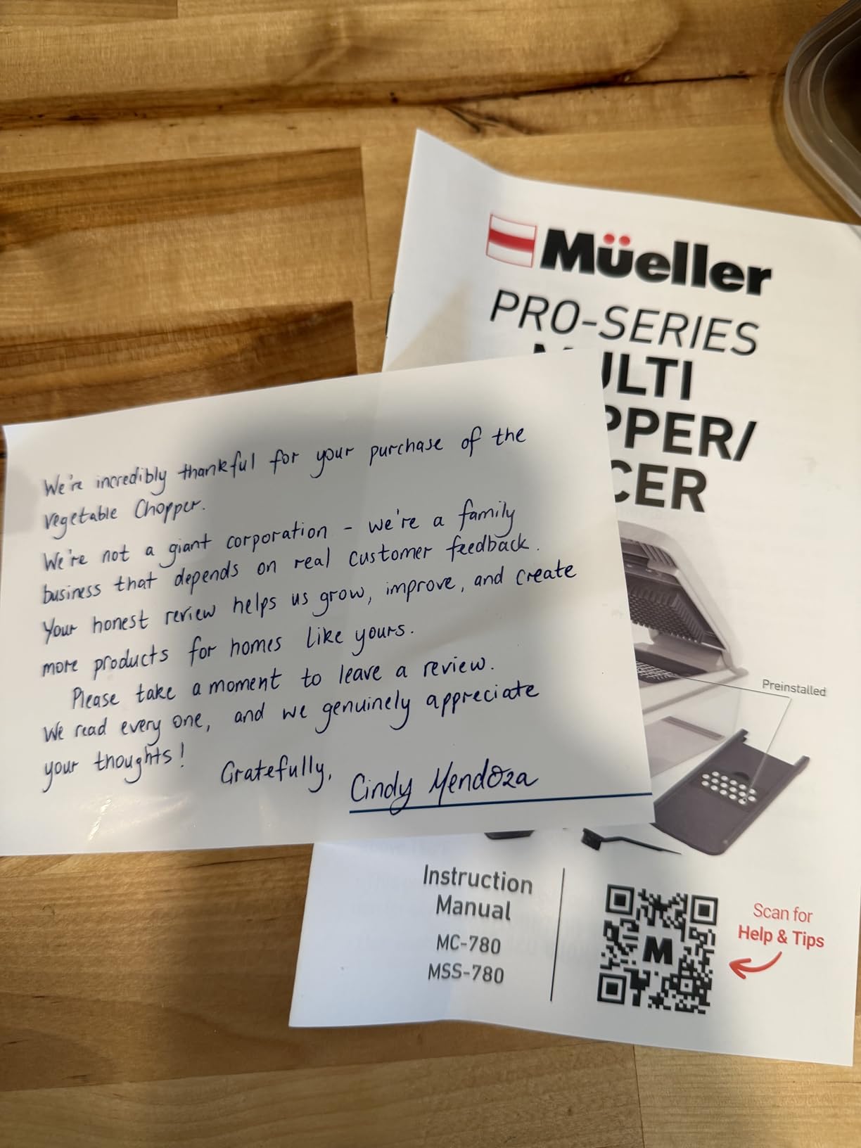 Mueller The Real Original Pro Chopper since 2013 Vegetable Chopper Mandoline Slicer, 8 Blade Food Veggie Chopper Onion Vegetable Cutter with Container customer photo 1