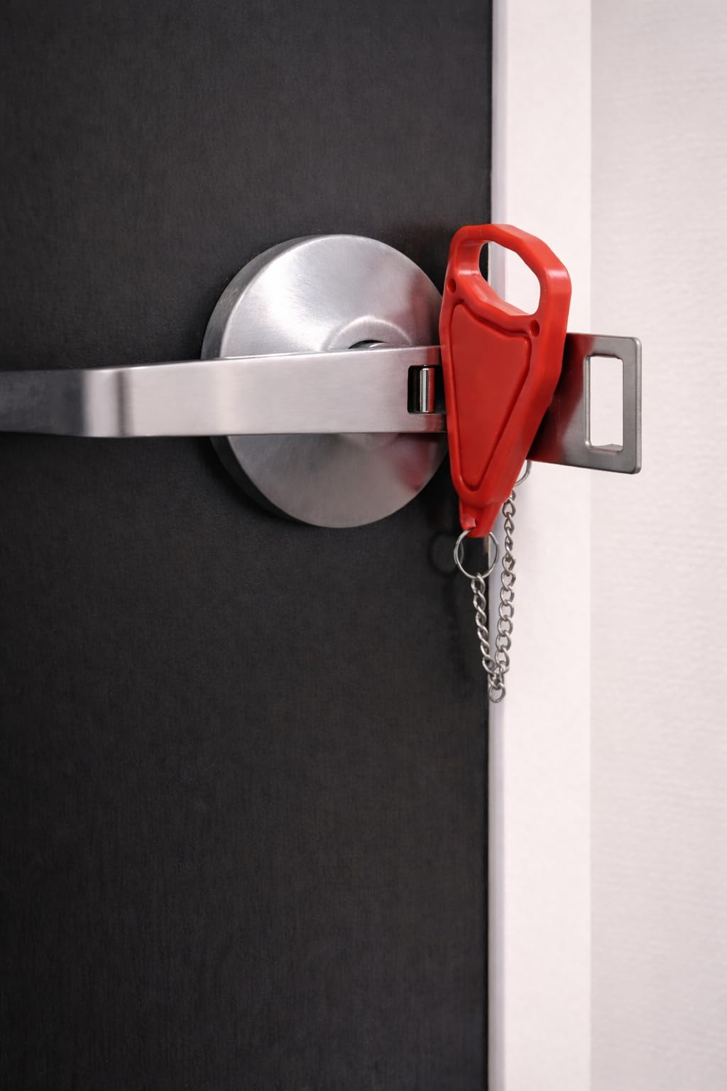Portable Door Lock for Travel, Door Lock Self-Defense Security Device for Home, Apartment, Hotel, Living Motel, School Dorm customer photo 1