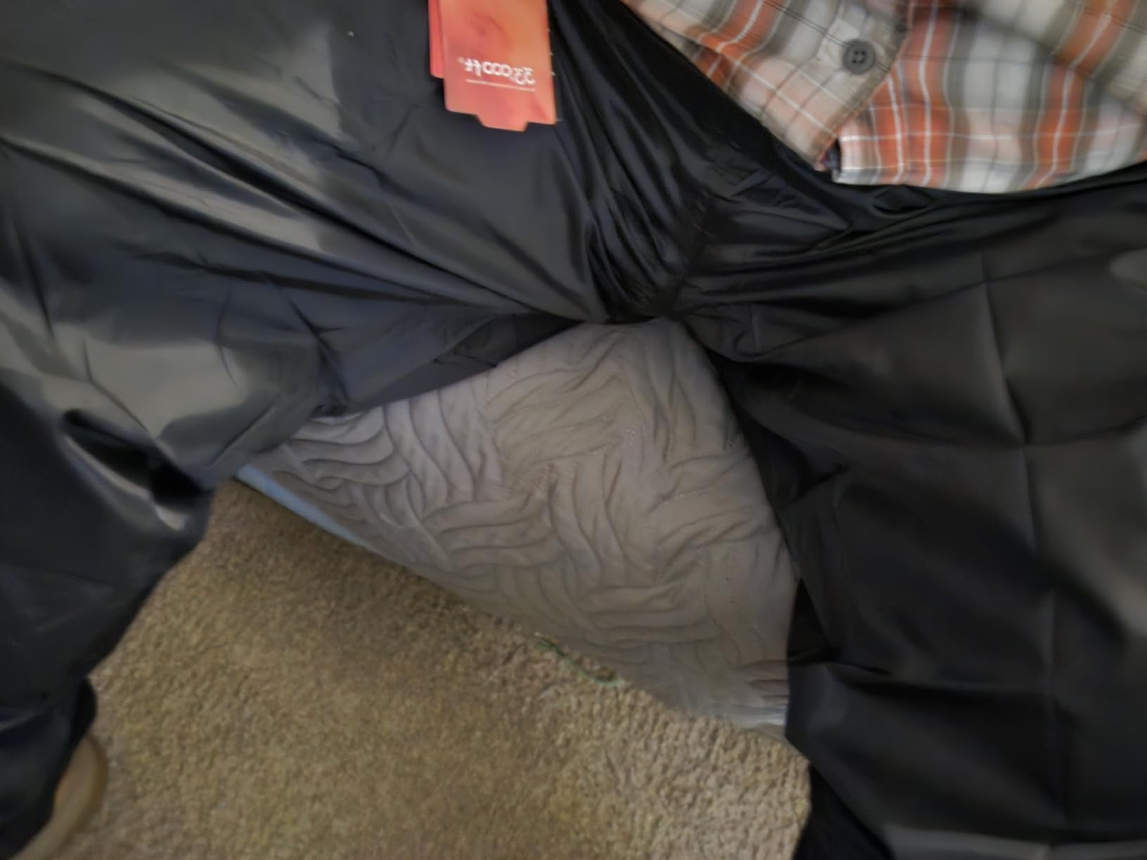 33,000ft Men's Rain Pants, Waterproof Rain Over Pants, Windproof Outdoor Pants for Hiking, Fishing customer photo 2