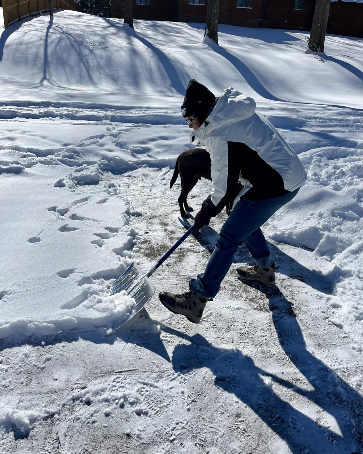 Wantdo Women's Mountain Waterproof Ski Jacket Windproof Rain Jacket Winter Warm Hooded Coat customer photo 2