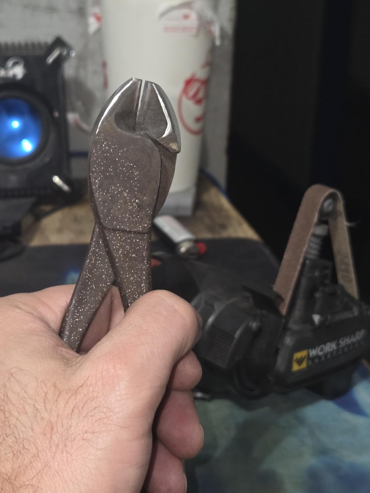 Work Sharp MK2 Professional Electric Knife and Tool Sharpener - Adjustable Tool and Knife Sharpening System customer photo 1