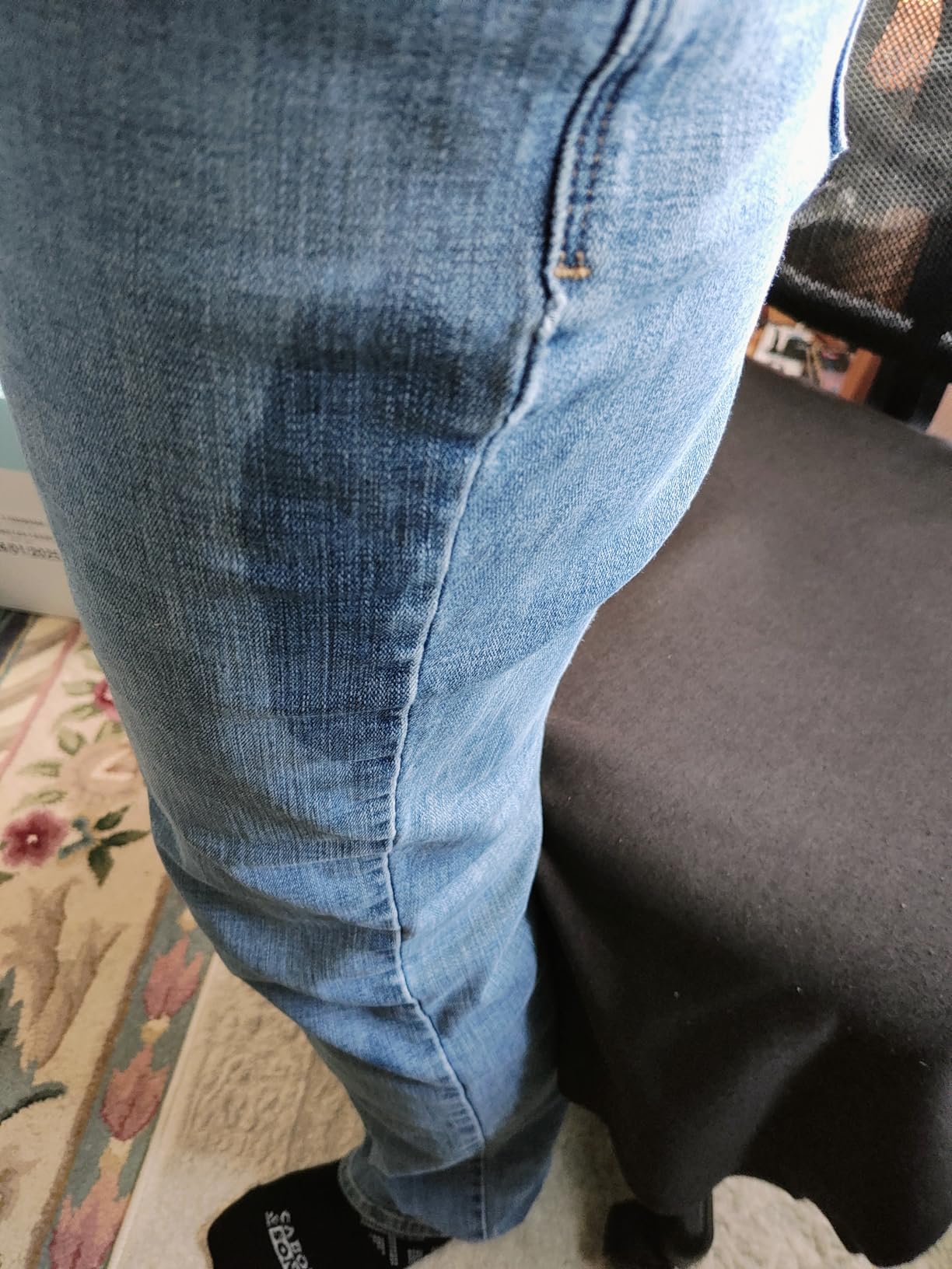 33,000ft Women's Rain Pants, Lightweight Waterproof Rain Over Pants, Windproof Hiking Pants for Outdoor, Fishing, Rainy Day customer photo 2