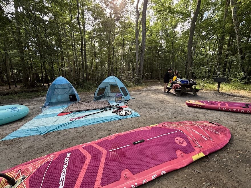 WEKAPO Beach Blanket Sandproof Waterproof, Extra Large Beach Mat, Oversized & Compact Sand Free, Quick Drying Beach Essentials for Vacation, Cruise, Picnic & Camping with Stakes customer photo 2