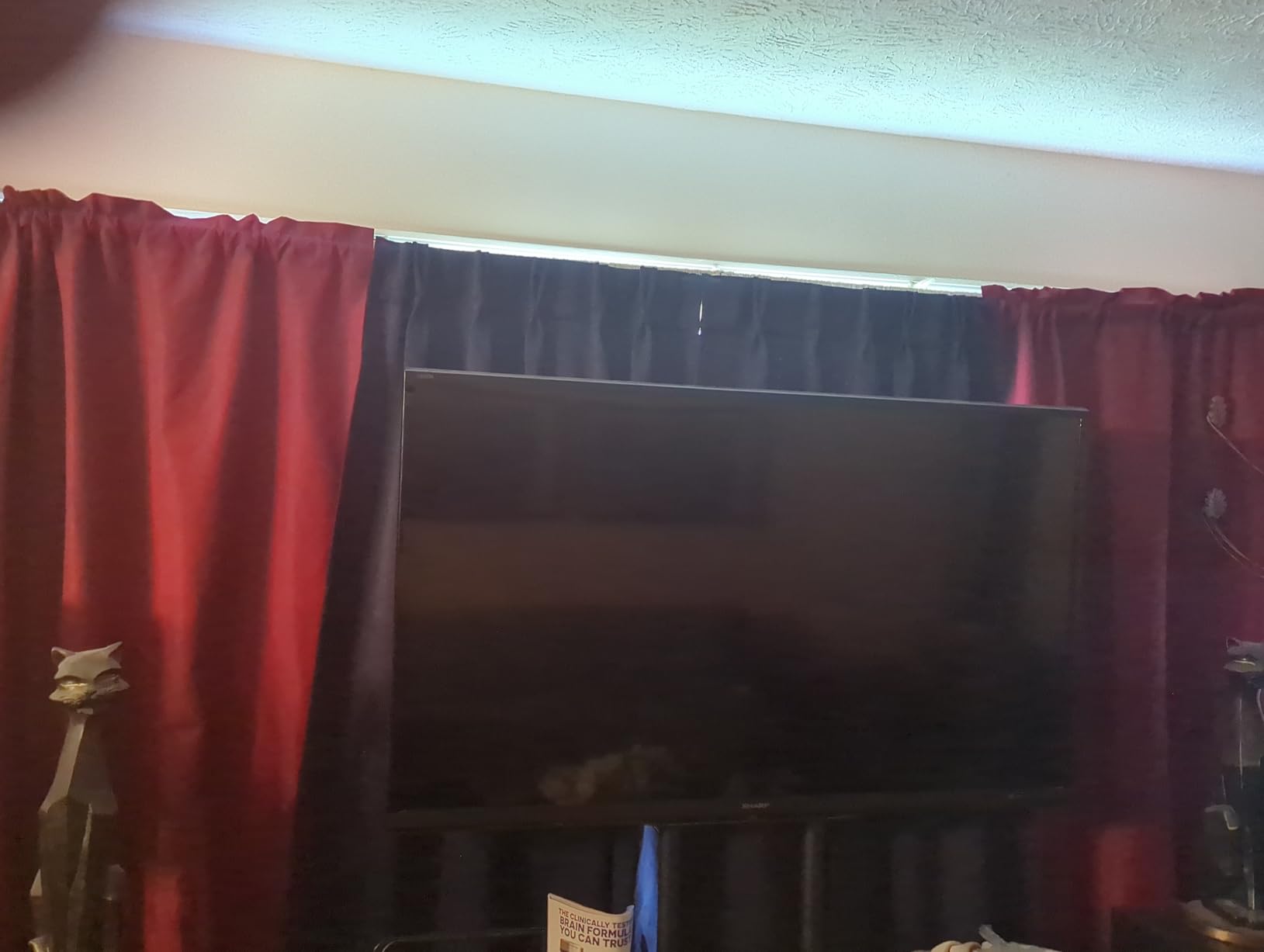 Perlegear Rolling TV Stand, Mobile TV Stand on Wheels for 32-85 Inch Screens up to 132 lbs, Height Adjustable Mobile TV Cart with Metal Shelf, Rolling TV Cart with Lockable Wheels Max VESA 600x400mm customer photo 1