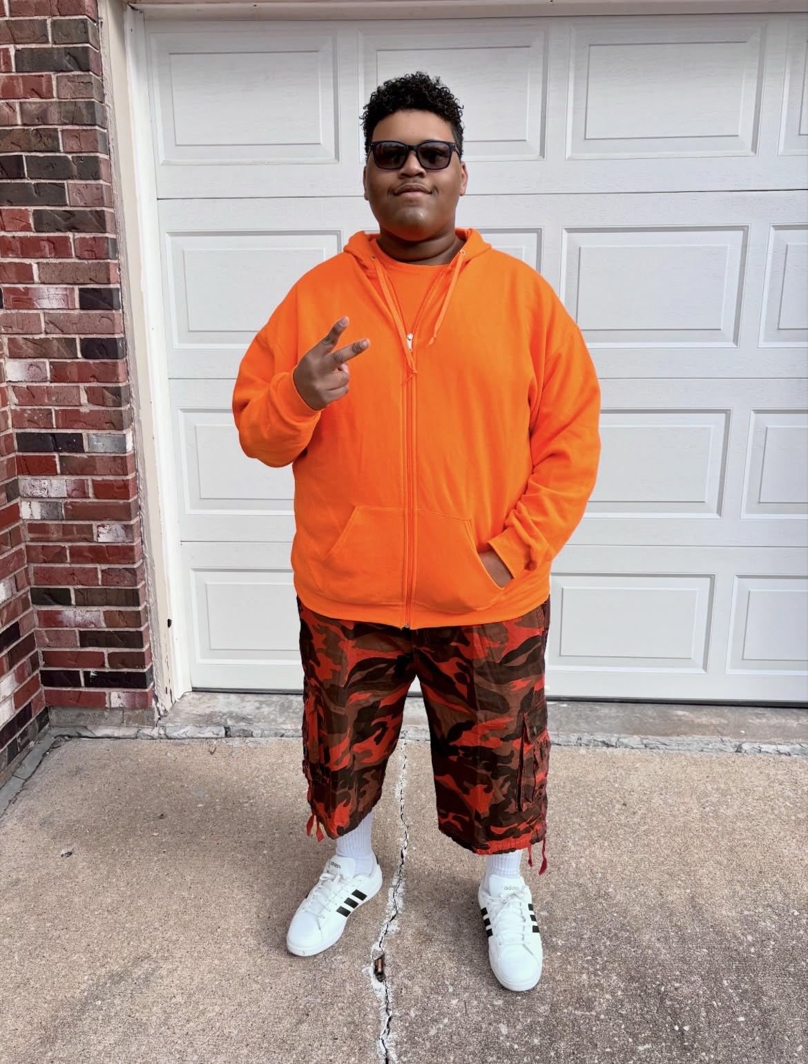 Fruit of the Loom Eversoft Fleece Full Zip Hoodie Sweatshirt customer photo 2