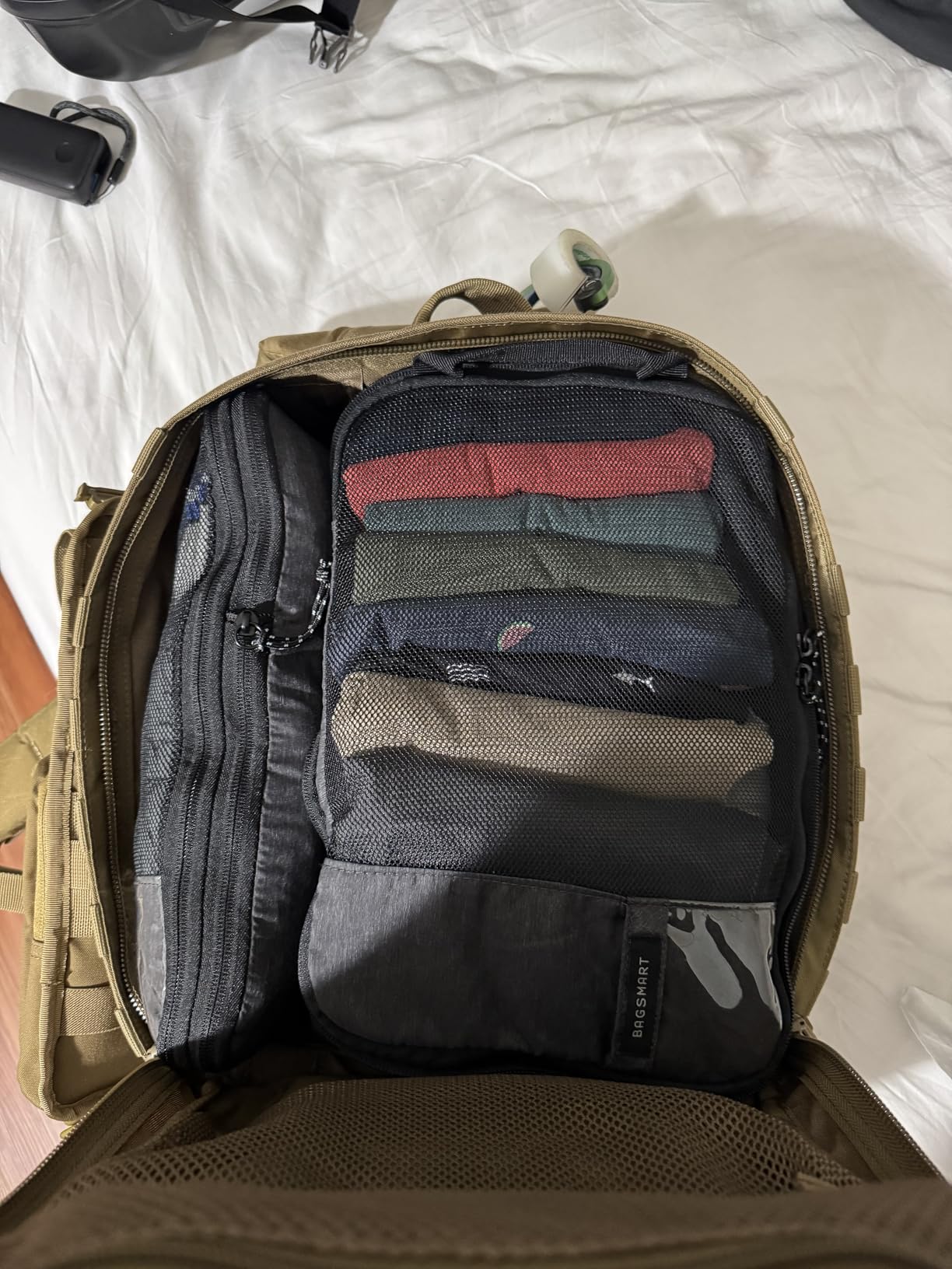 BAGSMART 6 Set /4 Set/2 Set Compression Packing Cubes for Travel, Lightweight Luggage Organizer Bags, Durable Space Saver Bags Travel Essentials customer photo 2