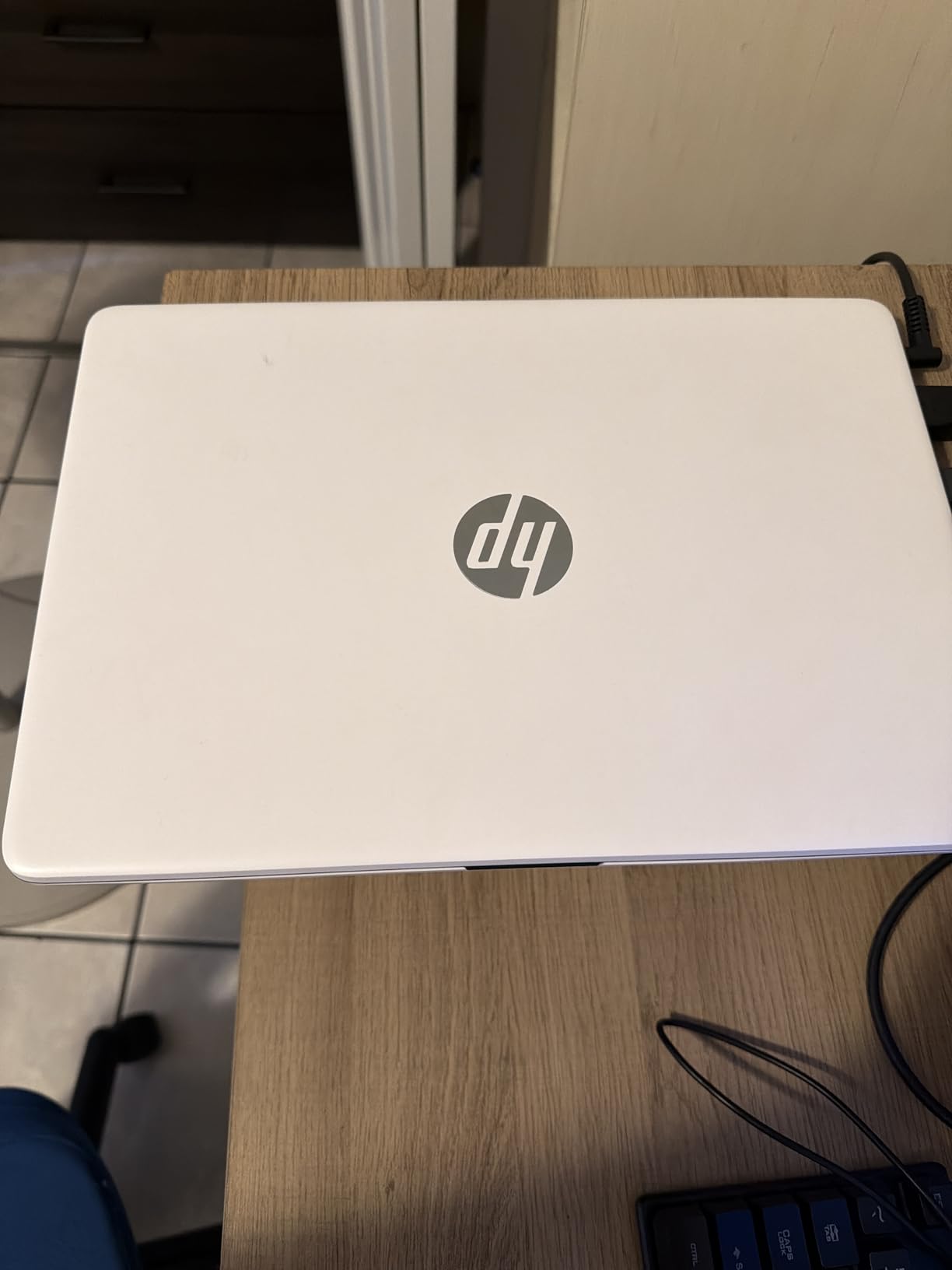 HP 14 Laptop, Intel Celeron N4020, 4 GB RAM, 64 GB Storage, 14-inch Micro-edge HD Display, Windows 11 Home, Thin & Portable, 4K Graphics, One Year of Microsoft 365 (14-dq0040nr, Snowflake White) customer photo 1