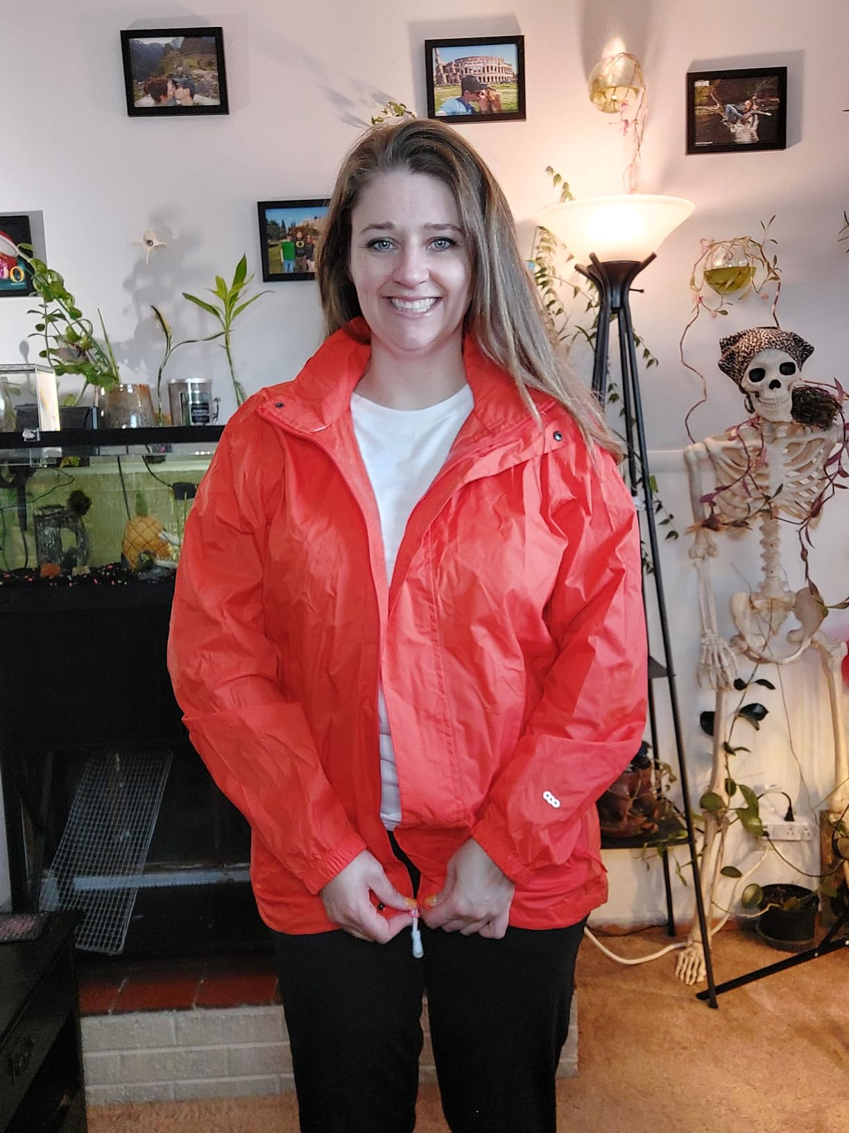 33,000ft Packable Rain Jacket Men's Lightweight Waterproof Rain Shell Jacket Raincoat with Hood for Golf Cycling Windbreaker customer photo 2